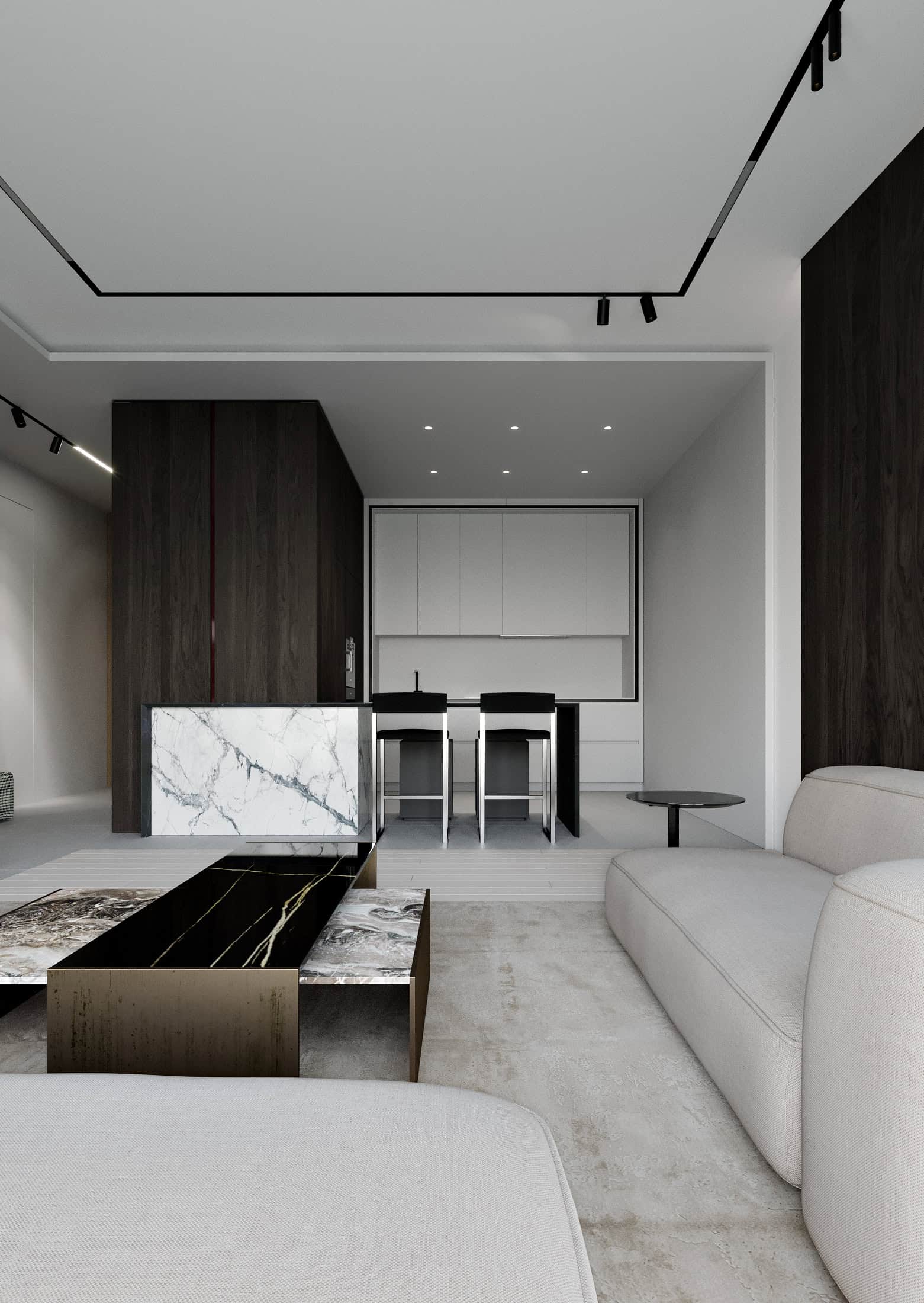 Luxury Status Apartments on the 51st Floor in Moscow's City Center