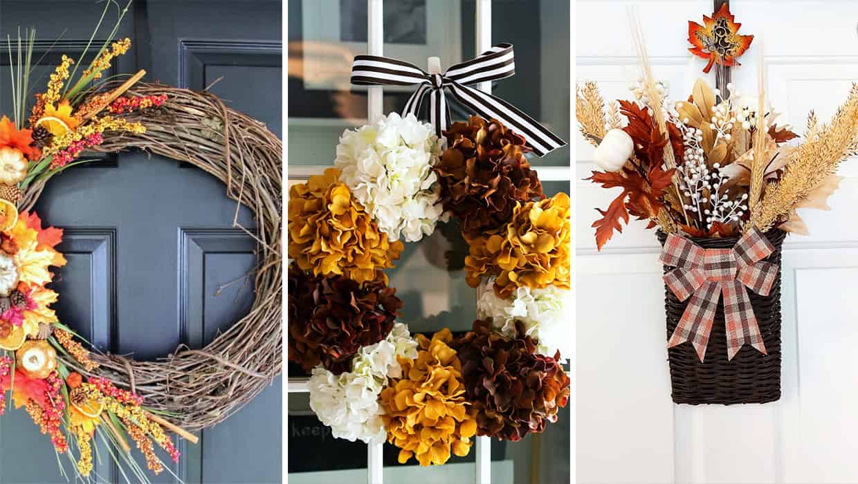 15 Absolutely Stunning DIY Fall Wreath Projects You Will Definitely Try