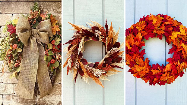 15 Heartwarming Fall Wreath Designs That Will Cozy Up Your Entrance