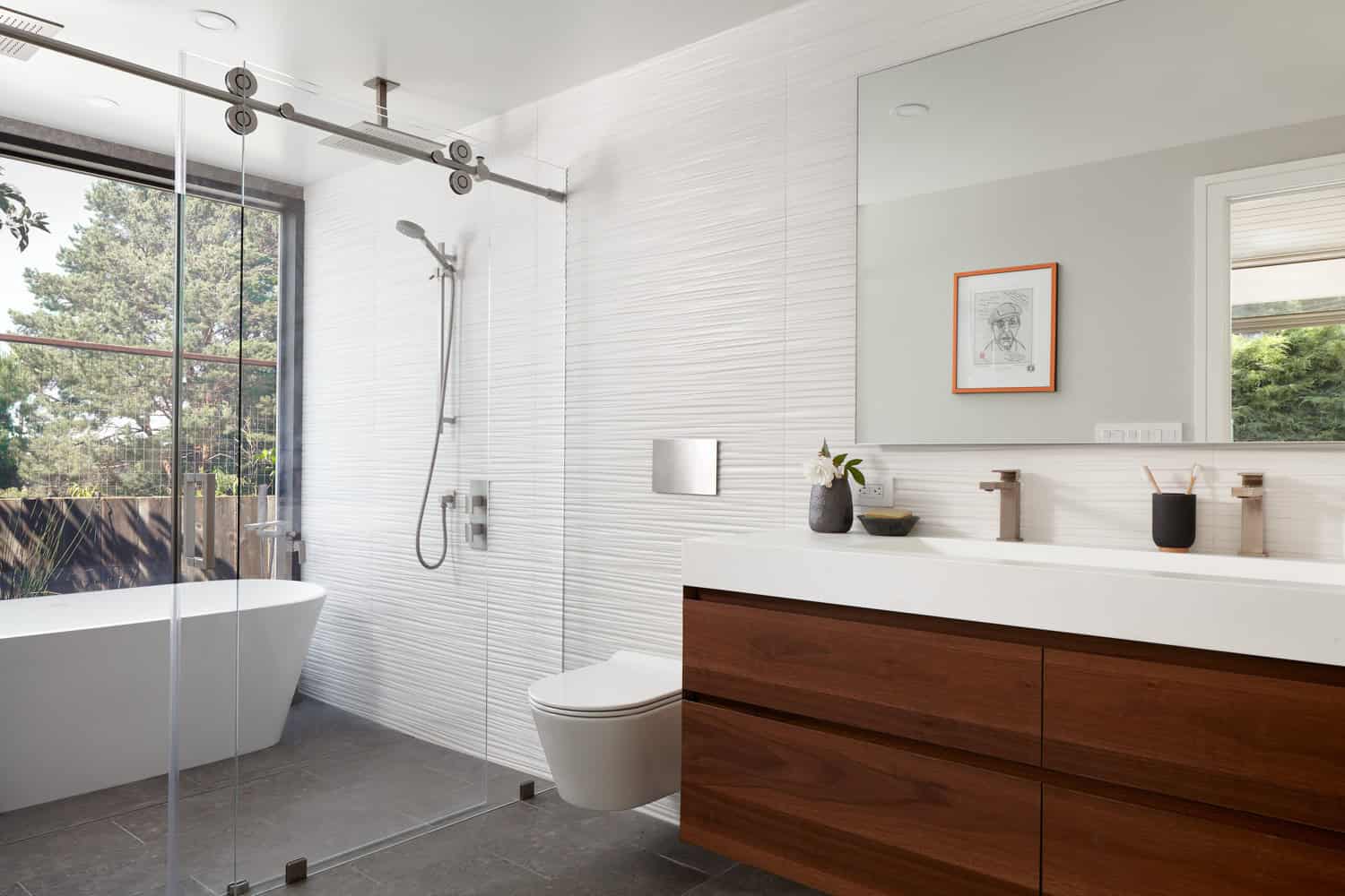 15 Stylish Mid-century Bathroom Designs with a Modern Twist