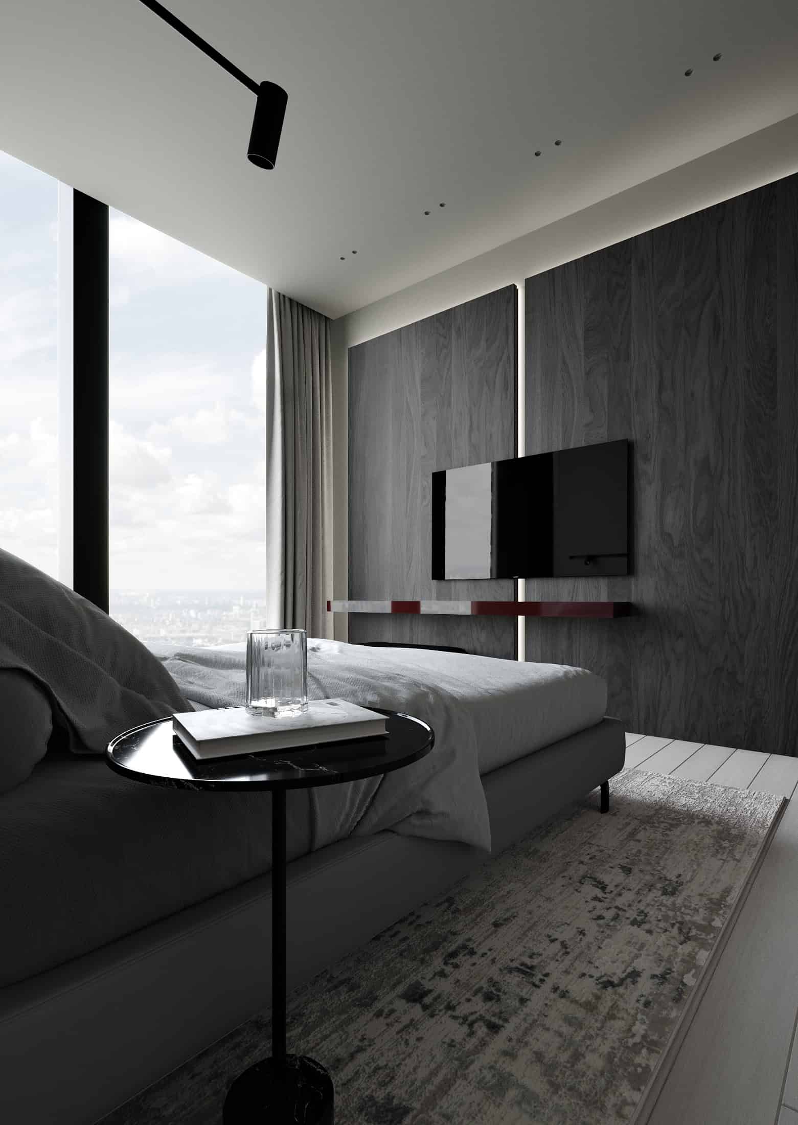 Luxury Status Apartments on the 51st Floor in Moscow's City Center