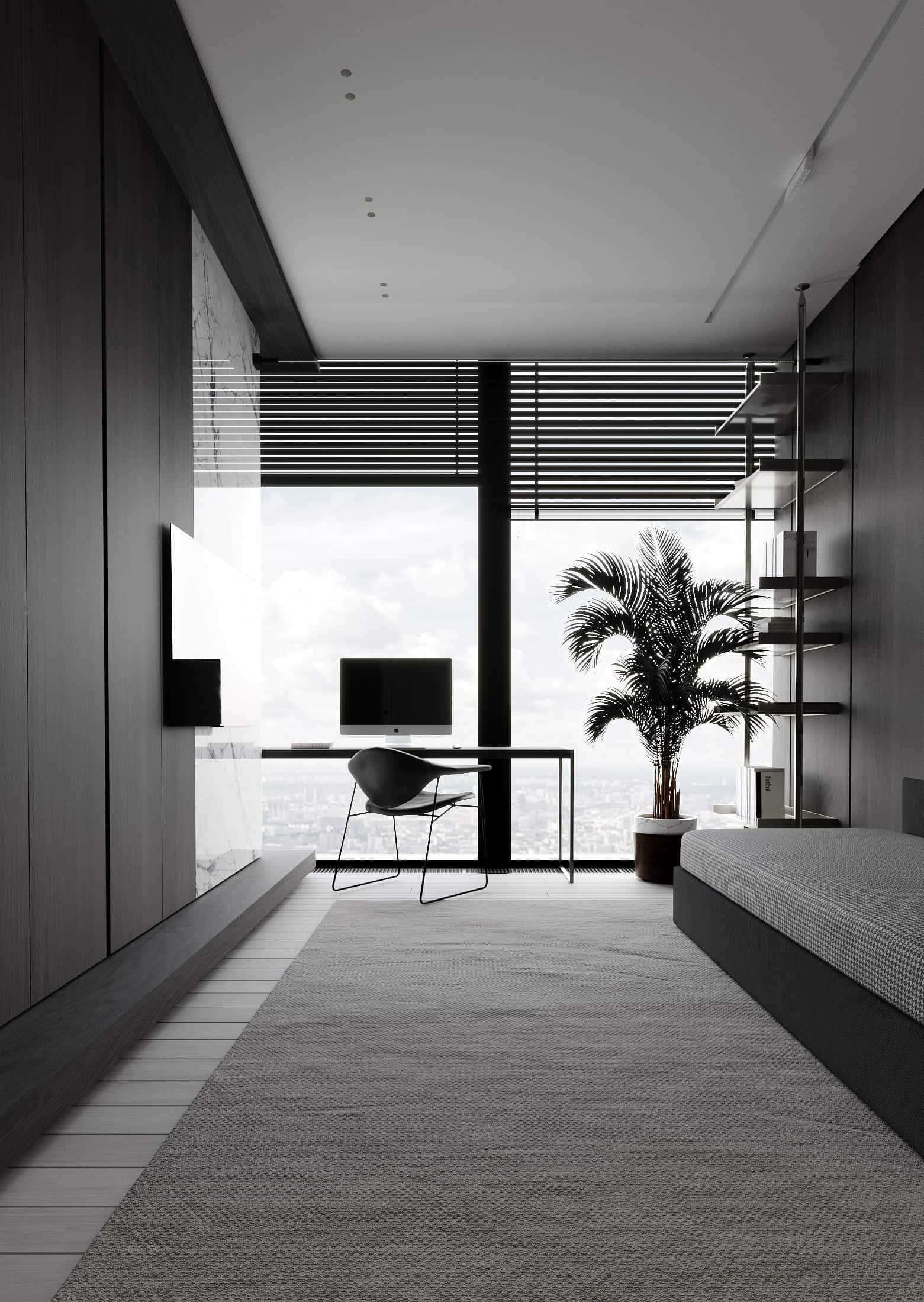 Luxury Status Apartments on the 51st Floor in Moscow's City Center