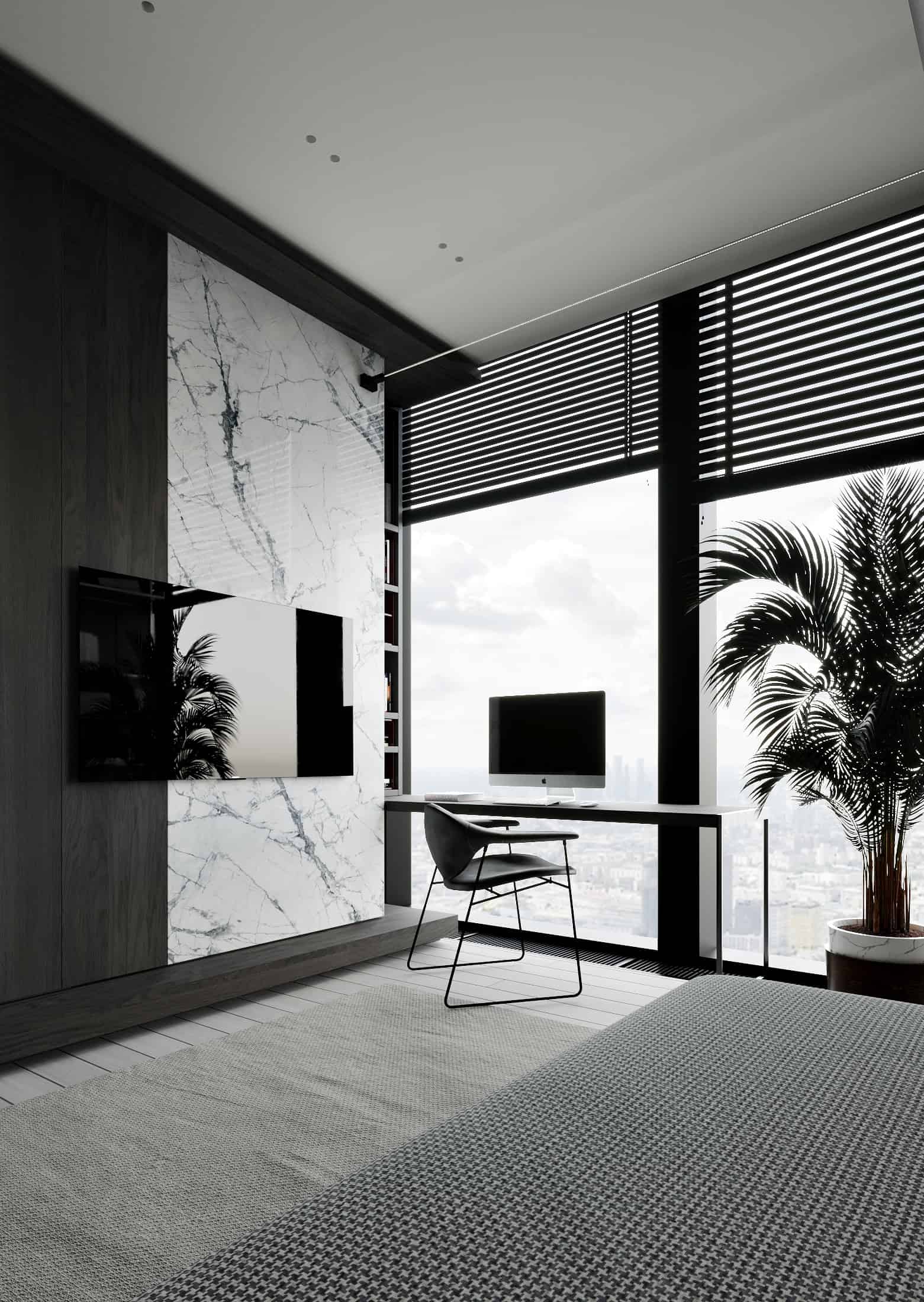 Luxury Status Apartments on the 51st Floor in Moscow's City Center