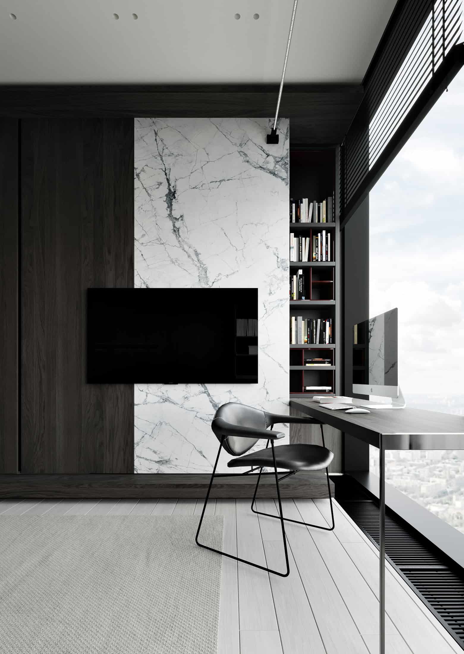 Luxury Status Apartments on the 51st Floor in Moscow's City Center