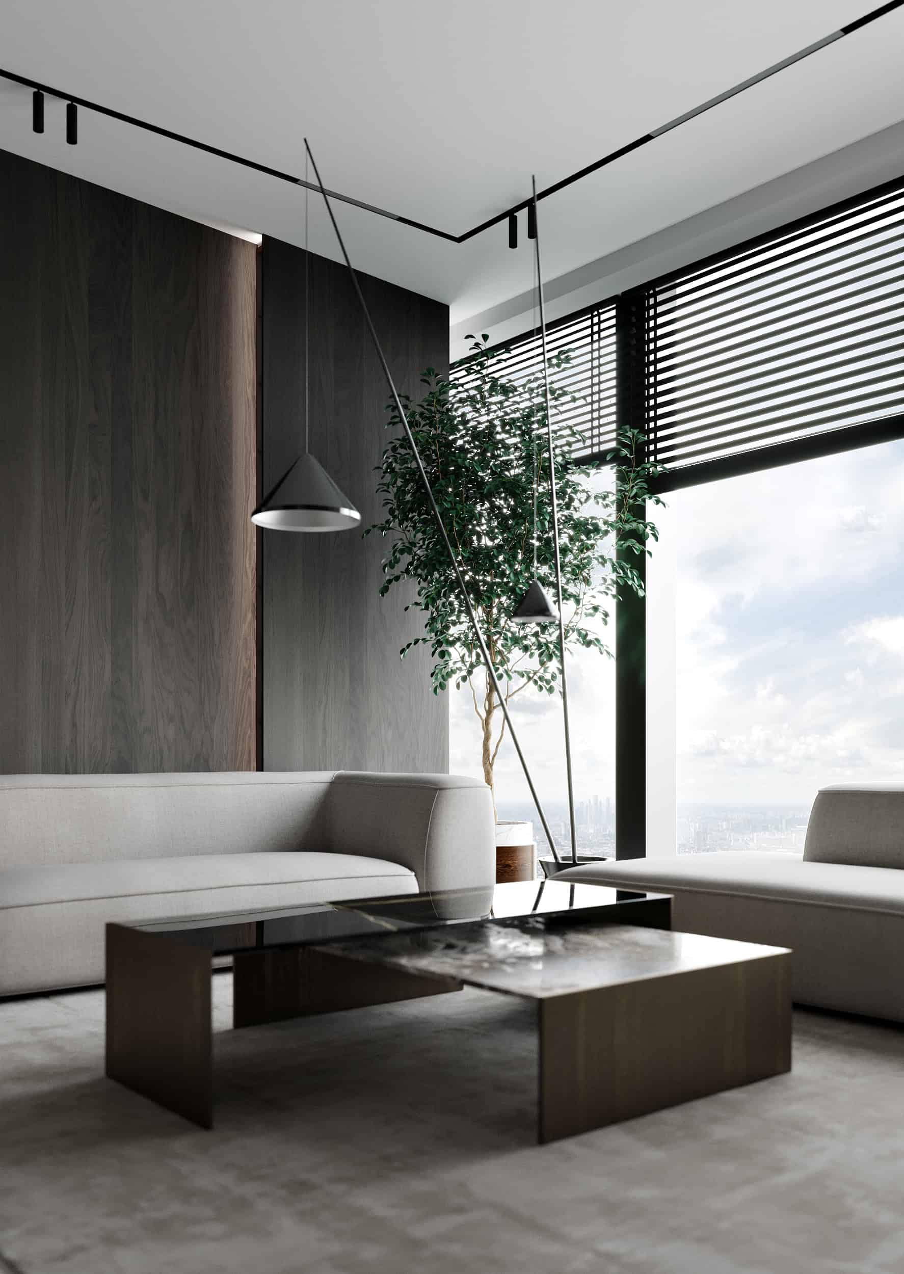 Luxury Status Apartments on the 51st Floor in Moscow's City Center