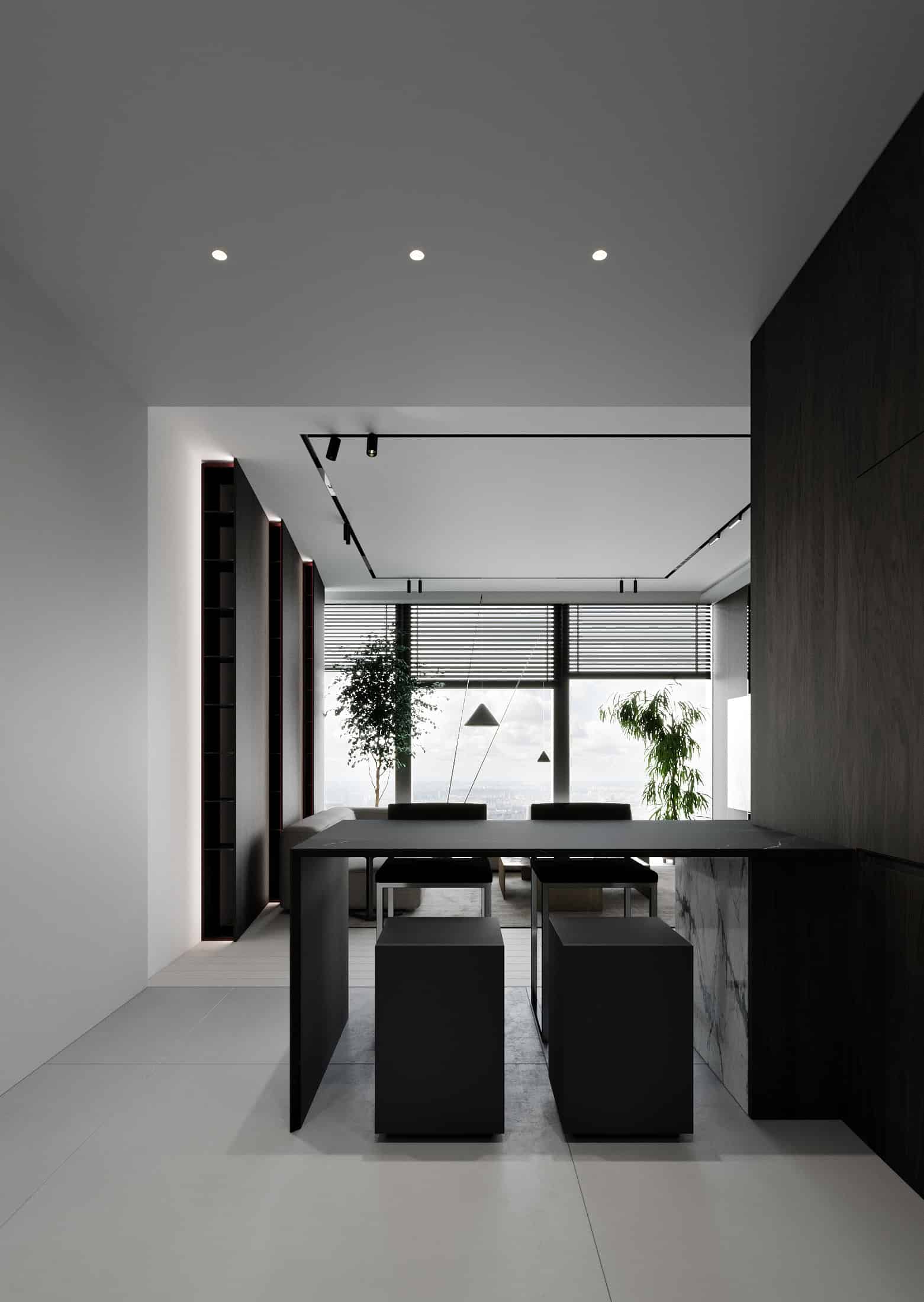 Luxury Status Apartments on the 51st Floor in Moscow's City Center