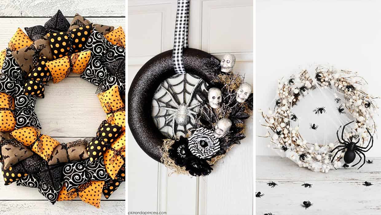 15 DIY Halloween Wreath Projects for a Spook-tacular Display