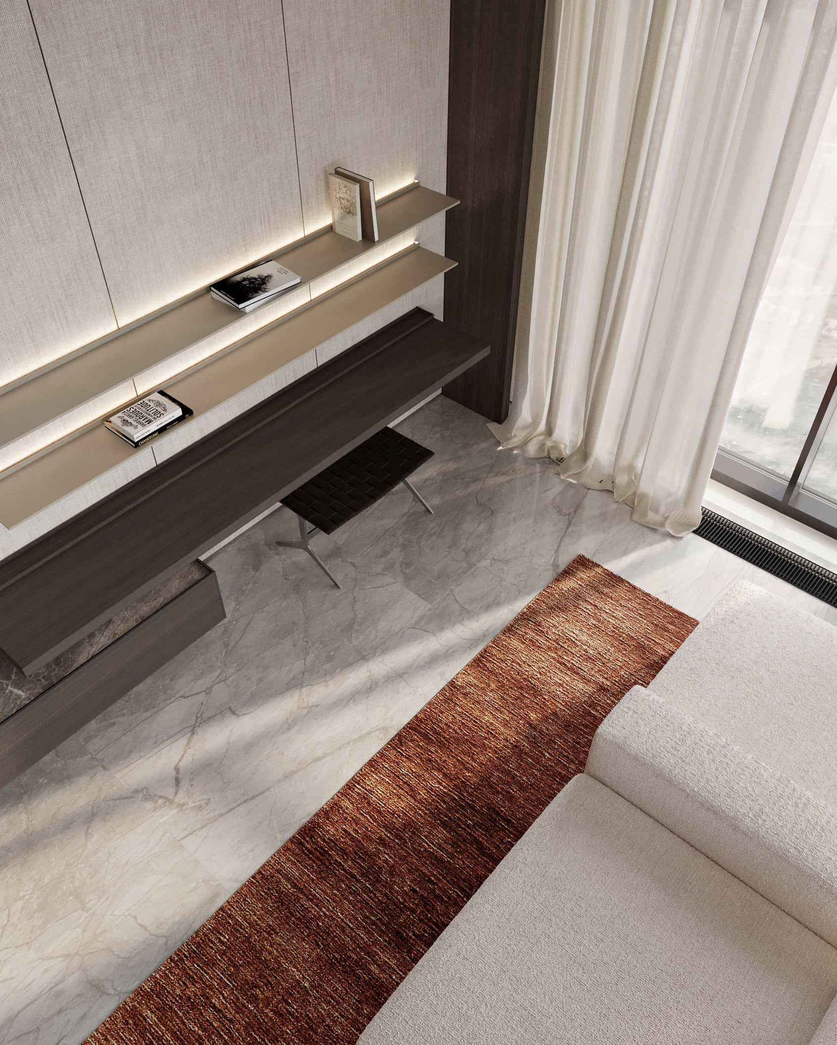 Kvadrat Architects Apartment in Astana: A Luxurious Botanical Retreat Kvadrat Architects Apartment in Astana: A Luxurious Botanical Retreat