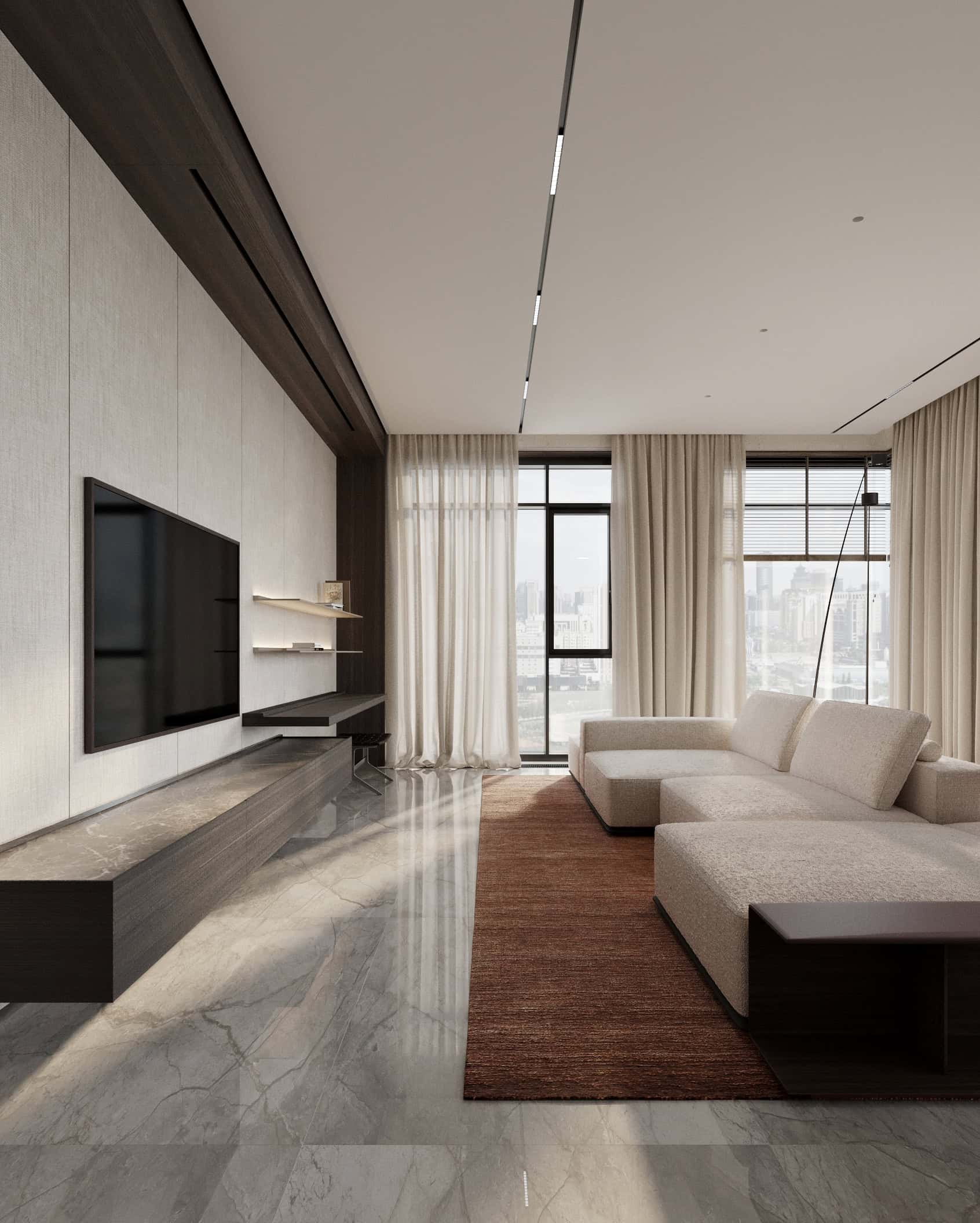 Kvadrat Architects Apartment in Astana: A Luxurious Botanical Retreat Kvadrat Architects Apartment in Astana: A Luxurious Botanical Retreat