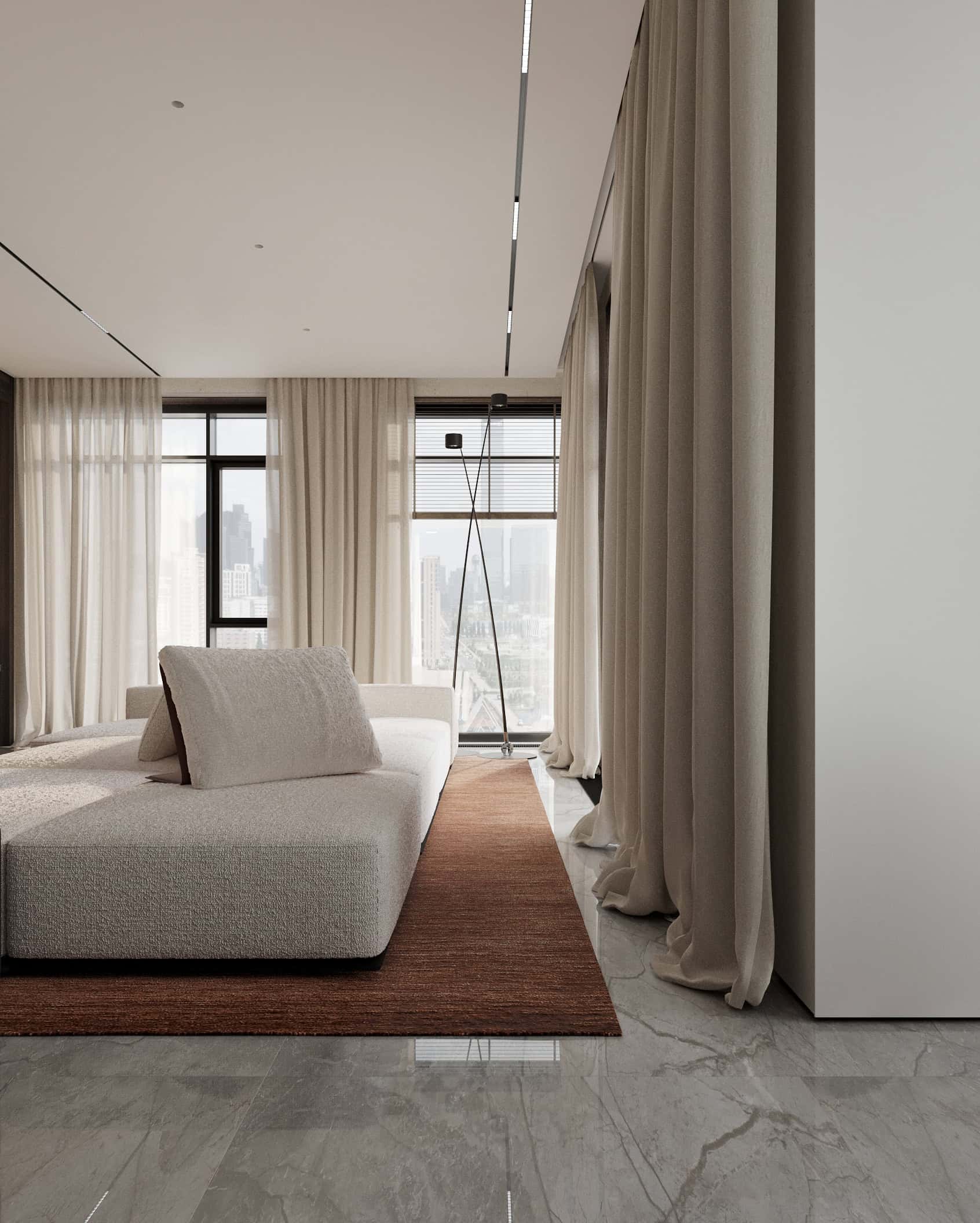 Kvadrat Architects Apartment in Astana: A Luxurious Botanical Retreat Kvadrat Architects Apartment in Astana: A Luxurious Botanical Retreat