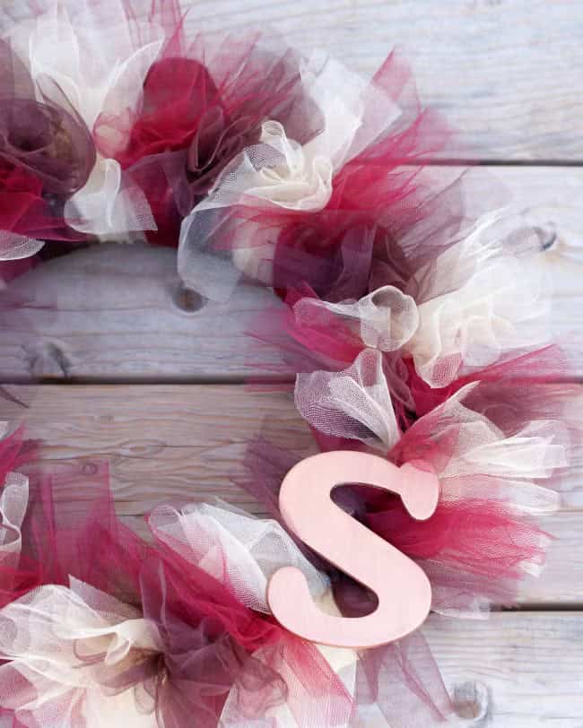 Tulle Thanksgiving Wreath Tulle Thanksgiving Wreath