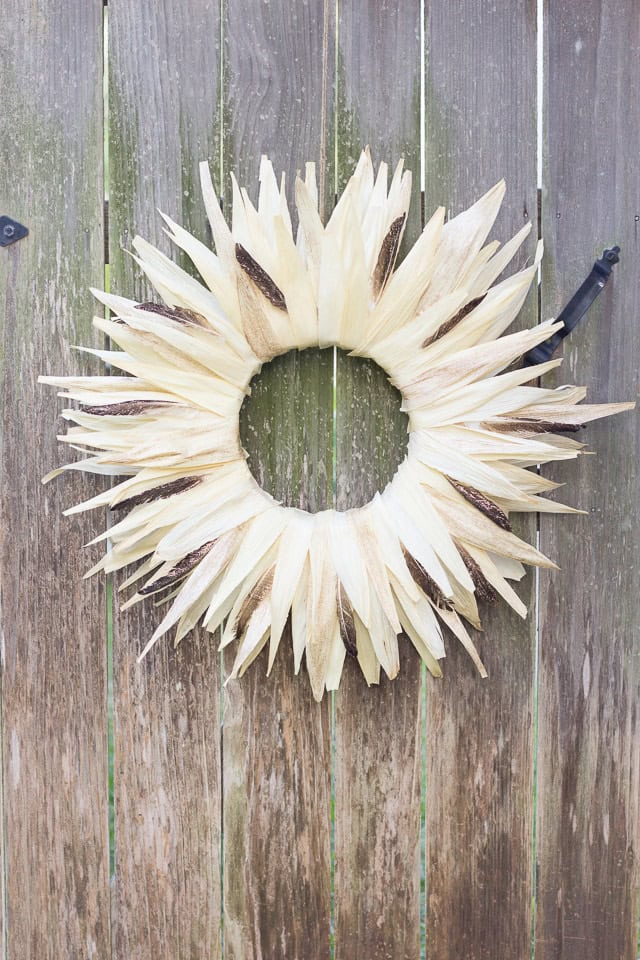 Corn Husk Wreath Corn Husk Wreath