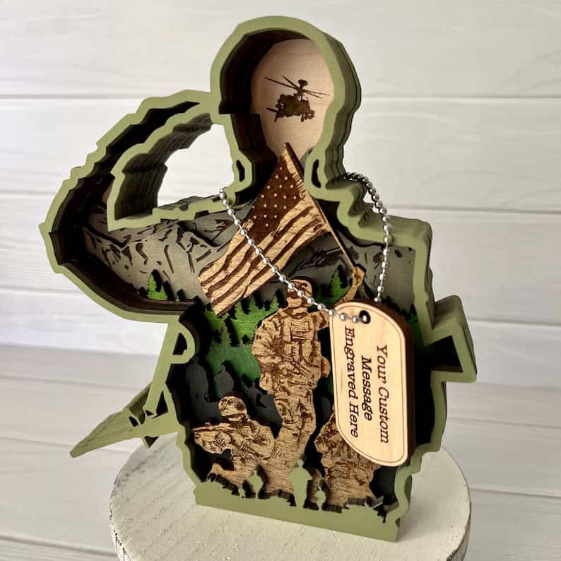 Soldier Military Army Gift