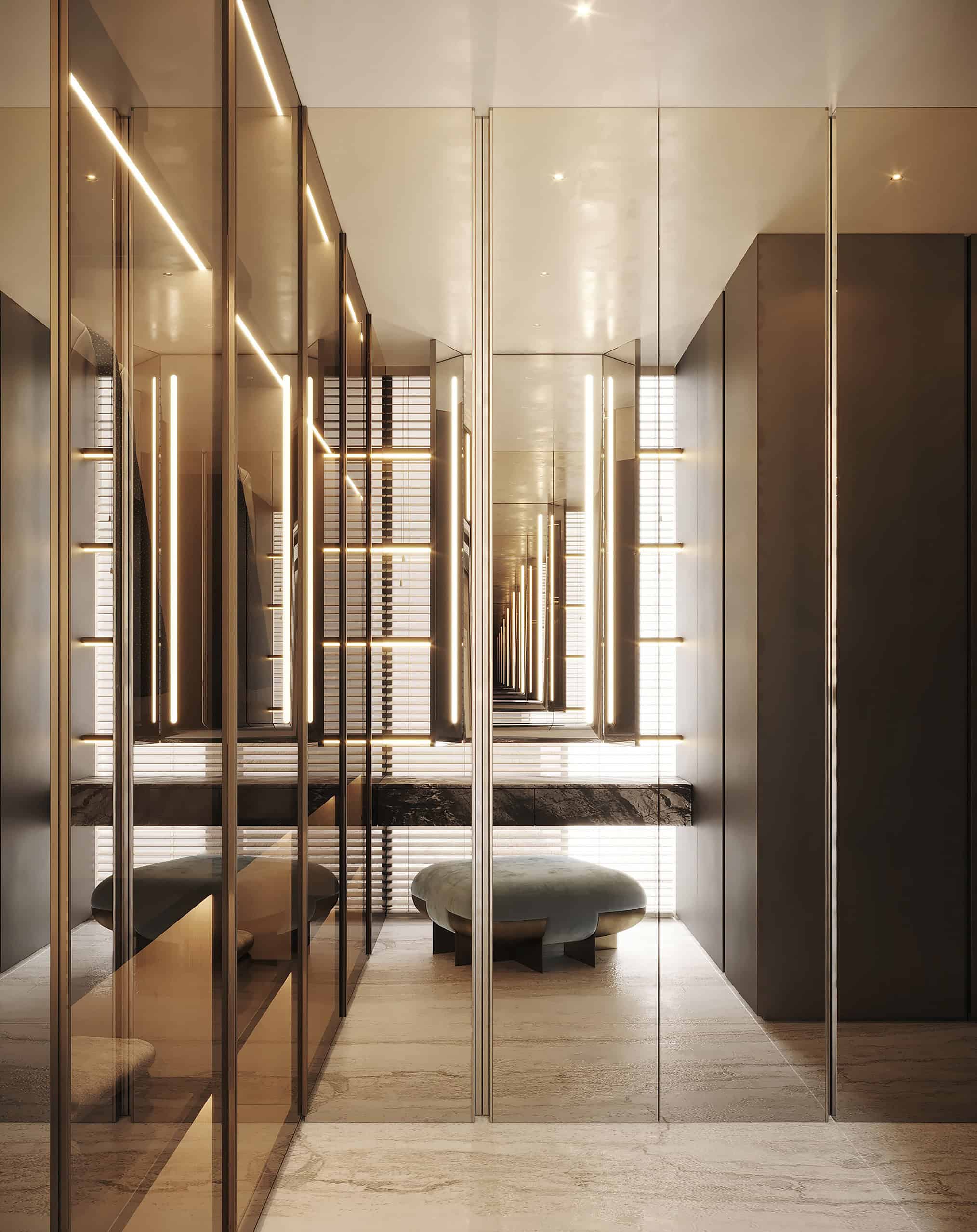 Two-Level Apartment in Moscow by Kerimov Architects: A Study in Warm Minimalism Two-Level Apartment in Moscow by Kerimov Architects: A Study in Warm Minimalism