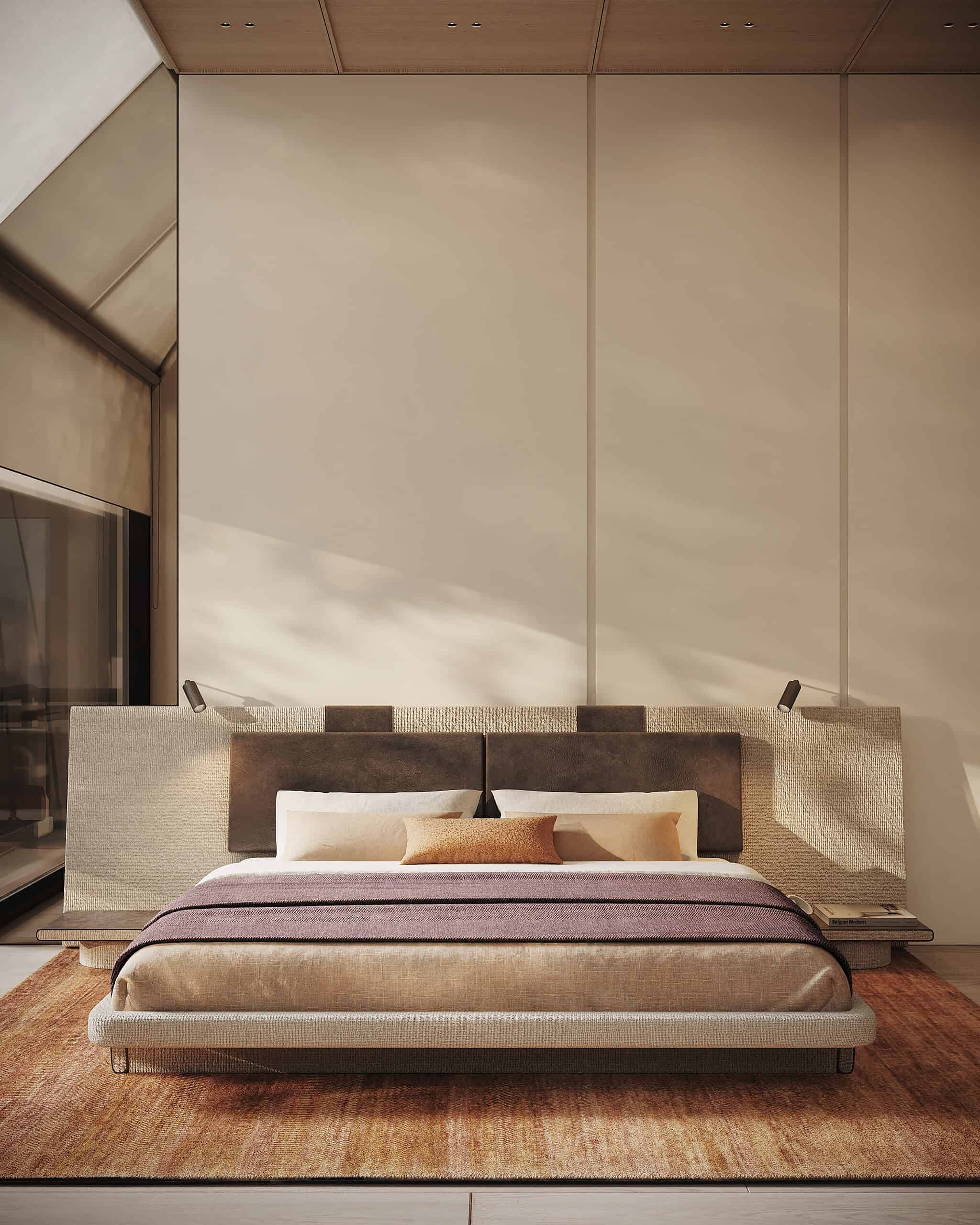 Two-Level Apartment in Moscow by Kerimov Architects: A Study in Warm Minimalism Two-Level Apartment in Moscow by Kerimov Architects: A Study in Warm Minimalism