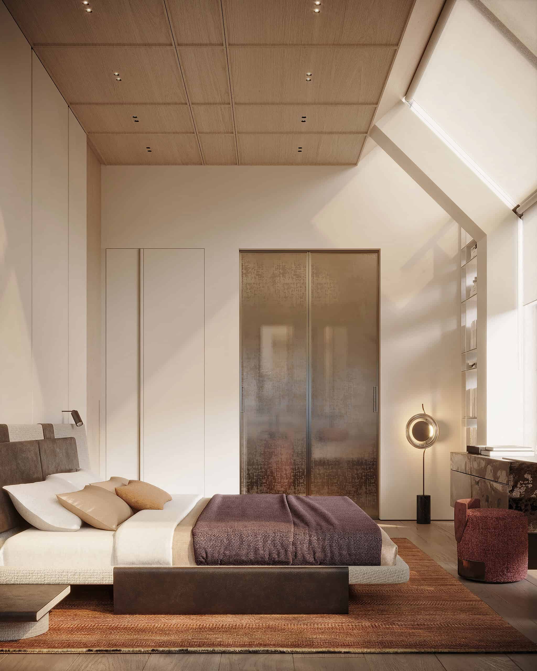 Two-Level Apartment in Moscow by Kerimov Architects: A Study in Warm Minimalism Two-Level Apartment in Moscow by Kerimov Architects: A Study in Warm Minimalism