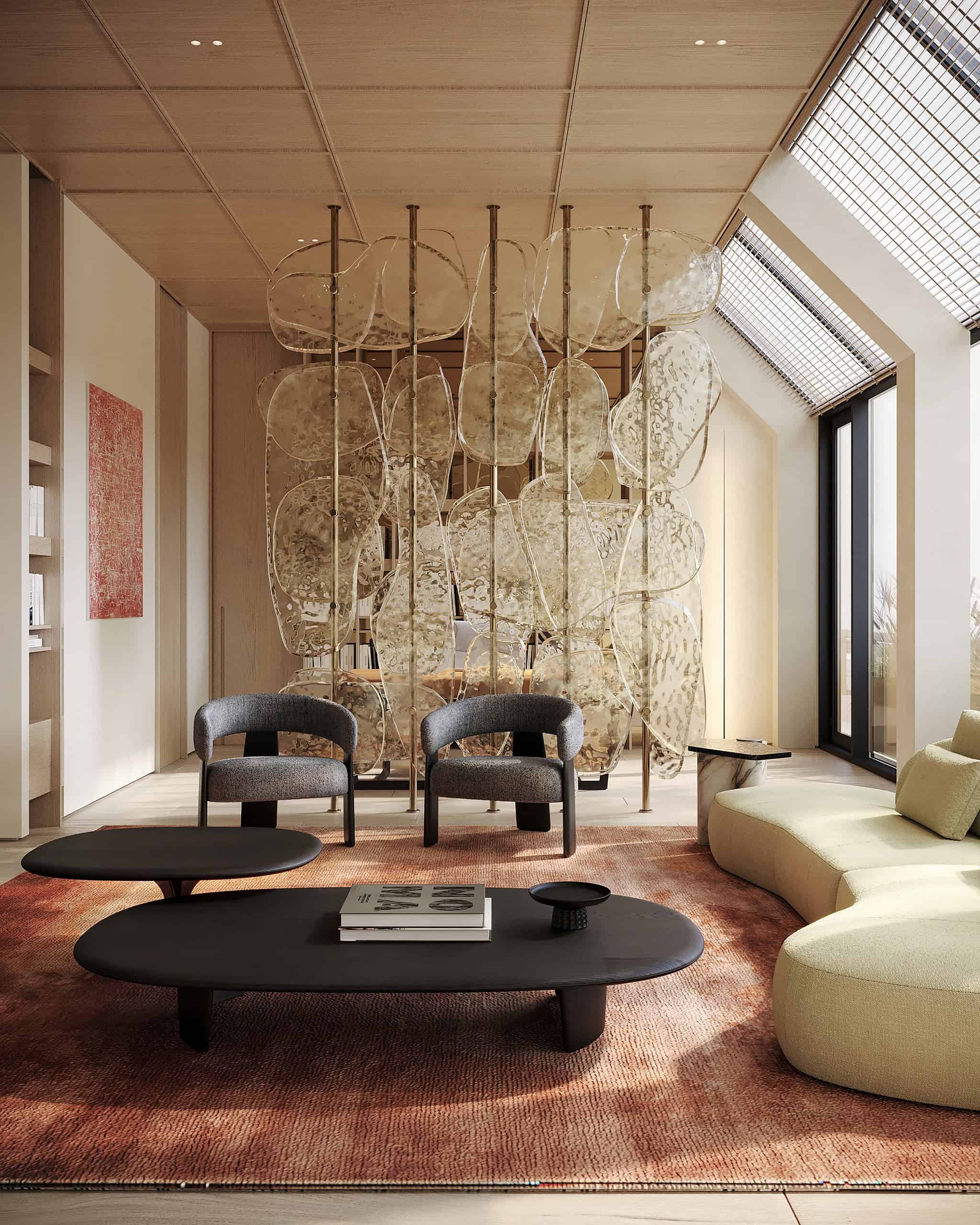 Two-Level Apartment in Moscow by Kerimov Architects: A Study in Warm Minimalism Two-Level Apartment in Moscow by Kerimov Architects: A Study in Warm Minimalism