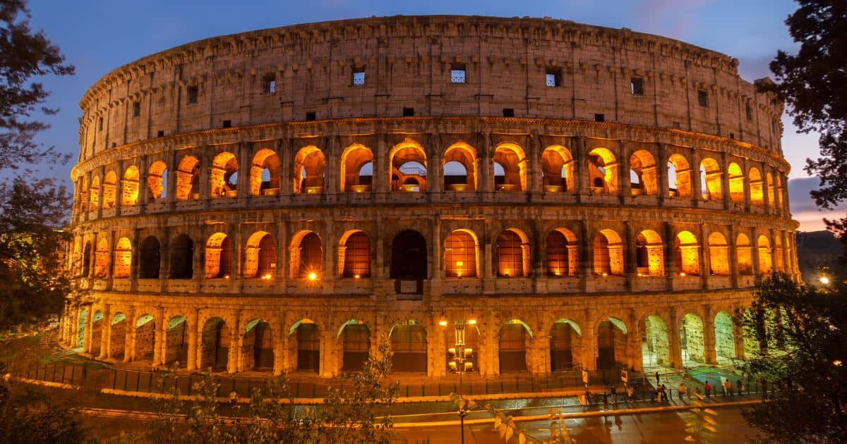 6. The Colosseum, Rome, Italy 6. The Colosseum, Rome, Italy