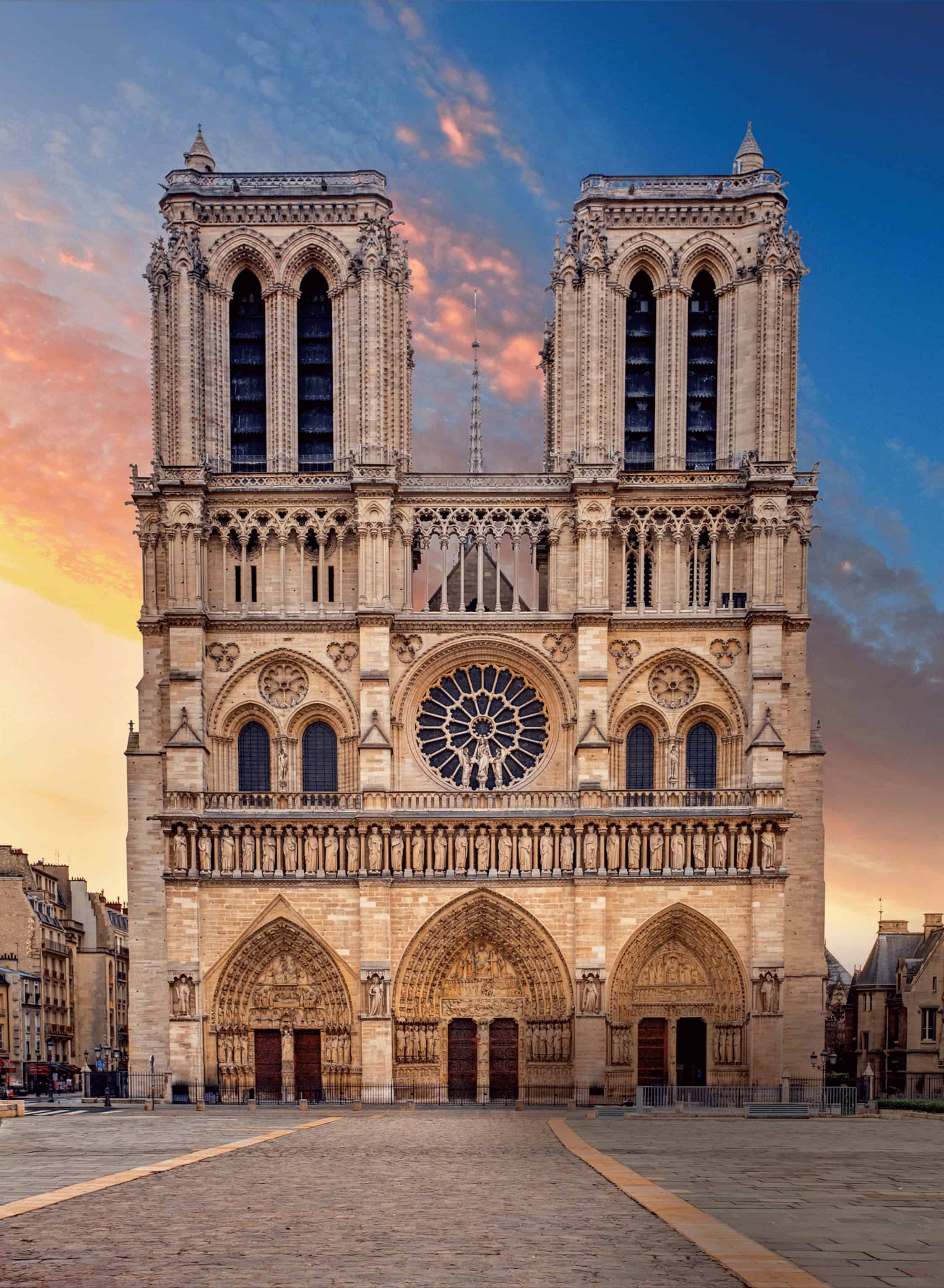 10. Notre-Dame Cathedral, Paris, France 10. Notre-Dame Cathedral, Paris, France