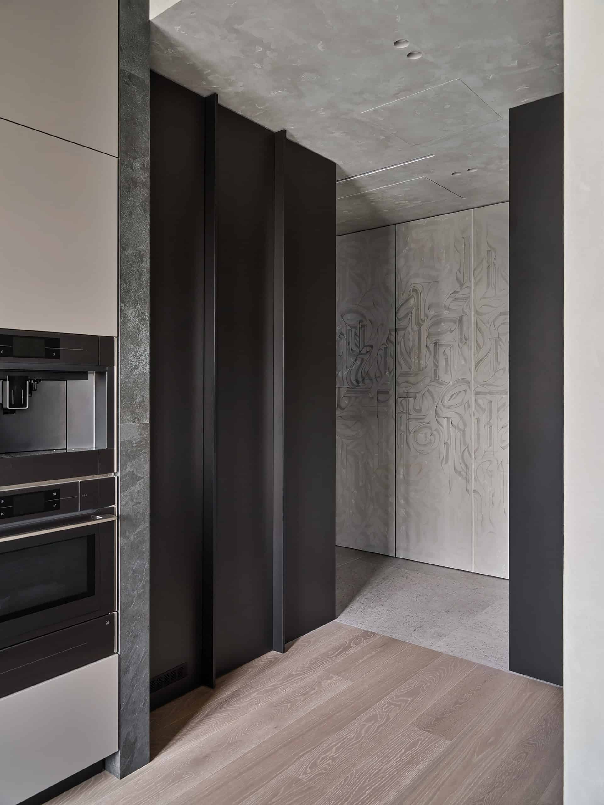 Tough Character Apartment — View 12 Tough Character Apartment — portrait interior view 12, shelving detail