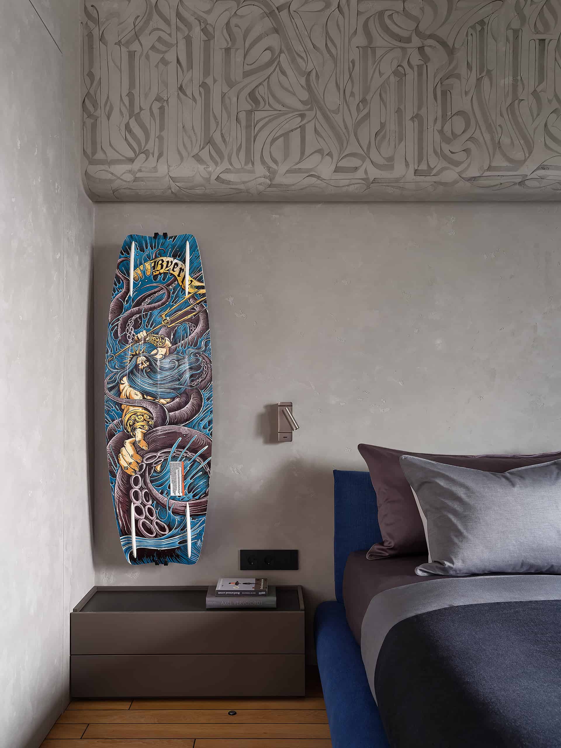 Tough Character Apartment — View 16 Tough Character Apartment — portrait interior view 16, display shelving