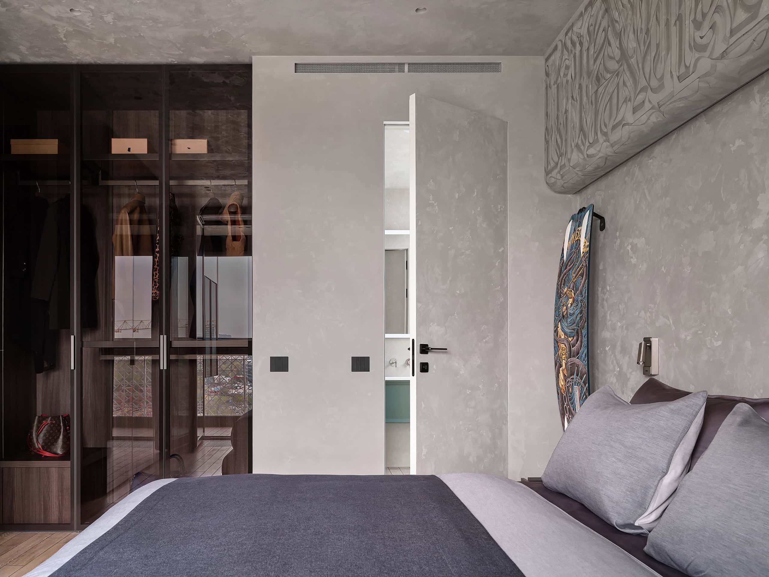 Tough Character Apartment — View 17 Tough Character Apartment — interior view 17, seating and artwork