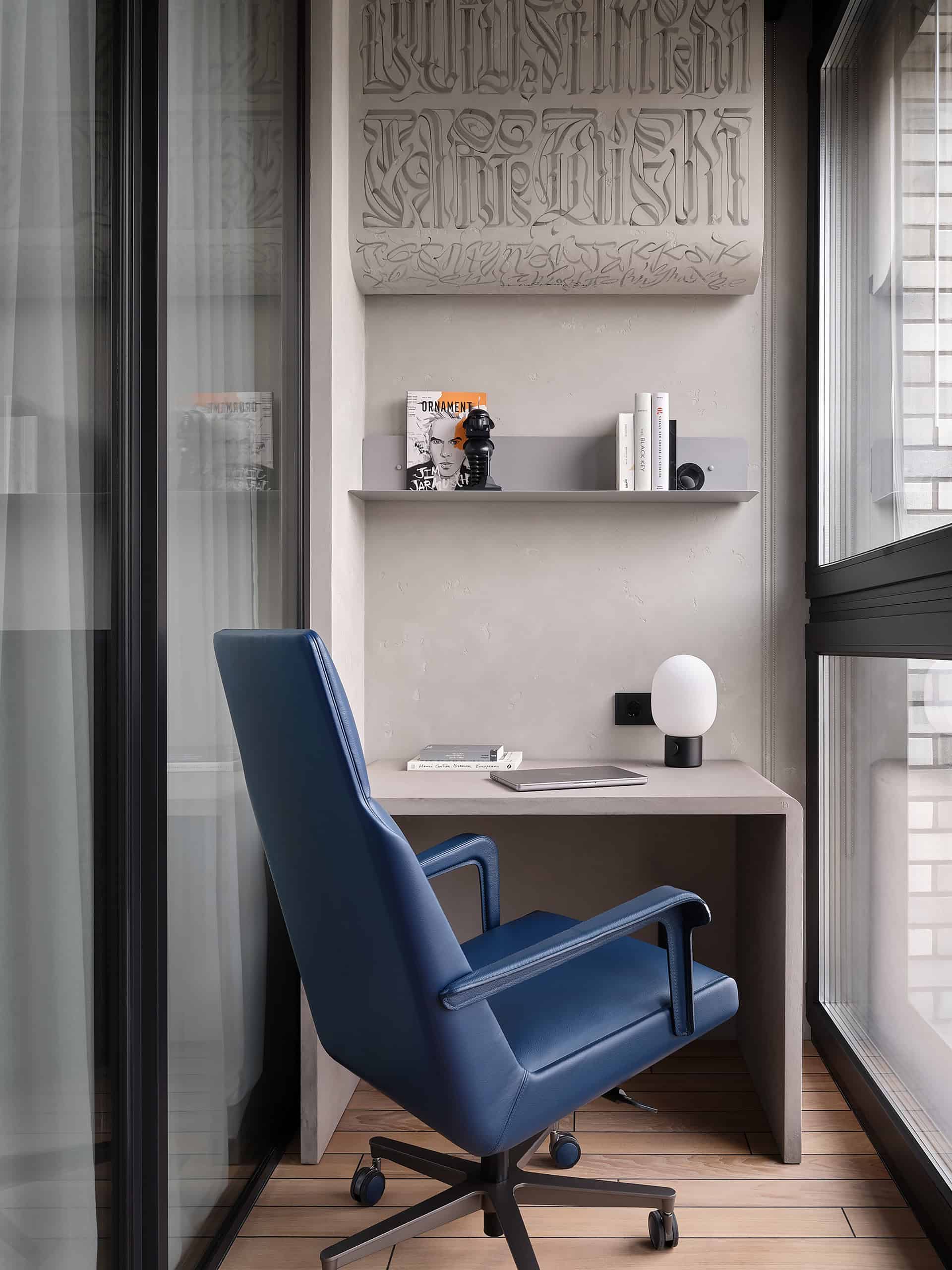 Tough Character Apartment — View 28 Tough Character Apartment — portrait interior view 28, art alcove