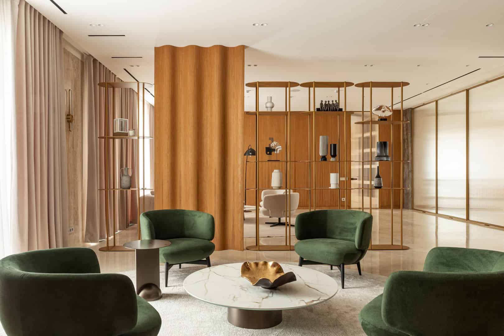 Home Office in Tashkent: A Harmonious Fusion of Functionality and Warmth Home Office in Tashkent: A Harmonious Fusion of Functionality and Warmth