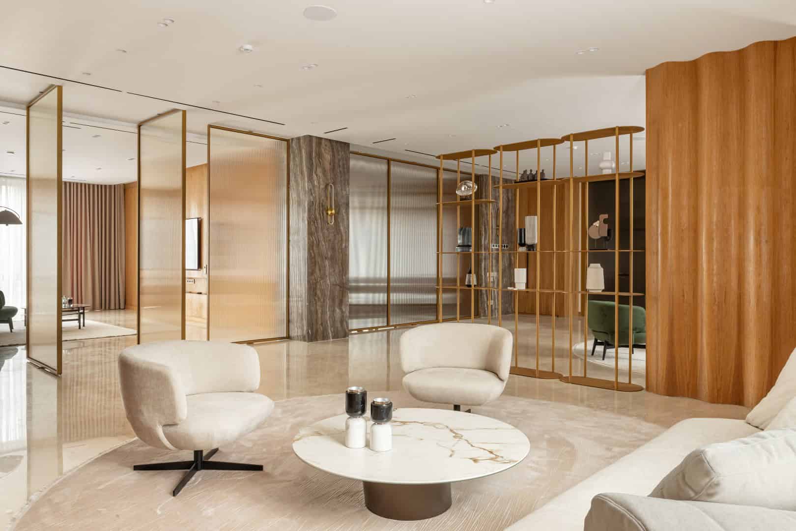 Home Office in Tashkent: A Harmonious Fusion of Functionality and Warmth Home Office in Tashkent: A Harmonious Fusion of Functionality and Warmth