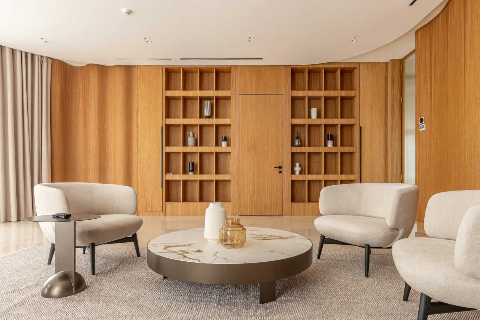 Home Office in Tashkent: A Harmonious Fusion of Functionality and Warmth Home Office in Tashkent: A Harmonious Fusion of Functionality and Warmth