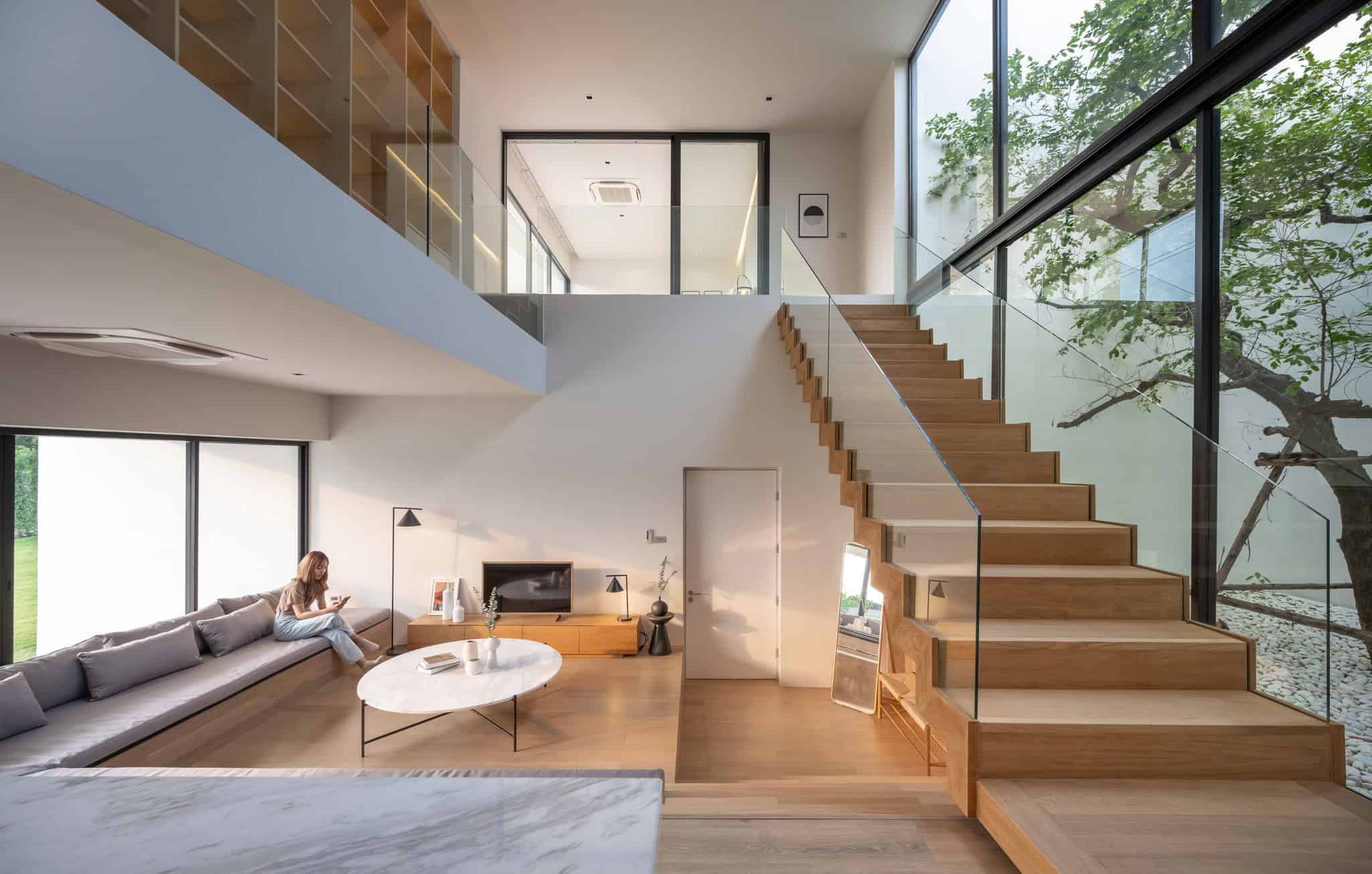 The Recessed Residence | WARchitect | Bangkok, Thailand