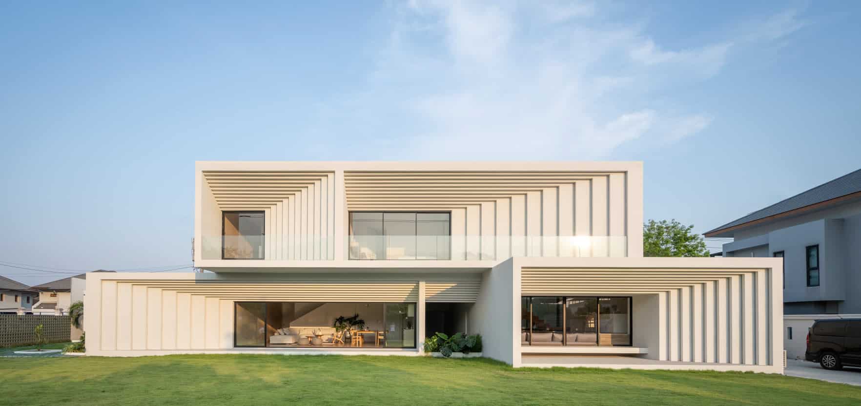 The Recessed Residence | WARchitect | Bangkok, Thailand