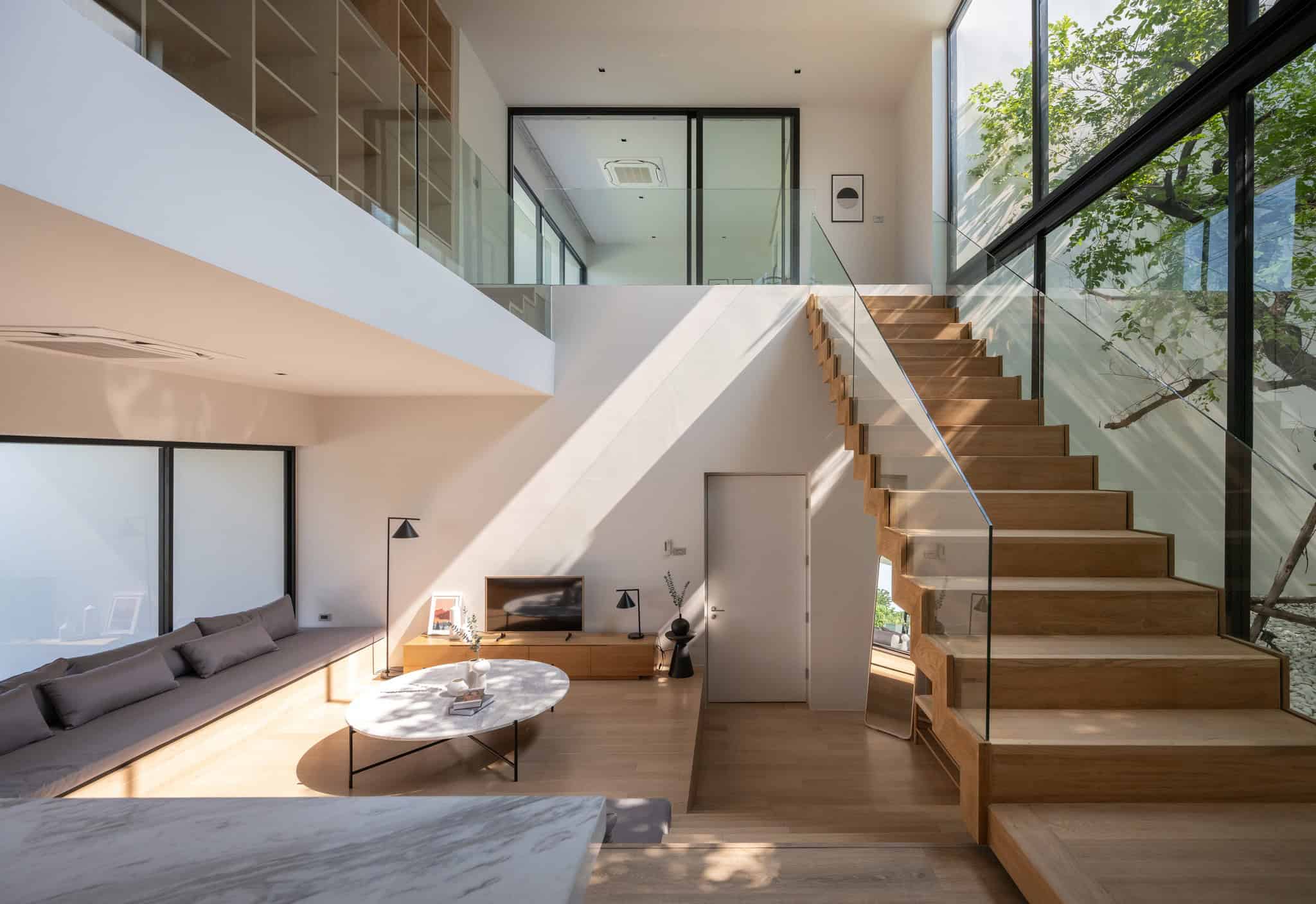 The Recessed Residence | WARchitect | Bangkok, Thailand