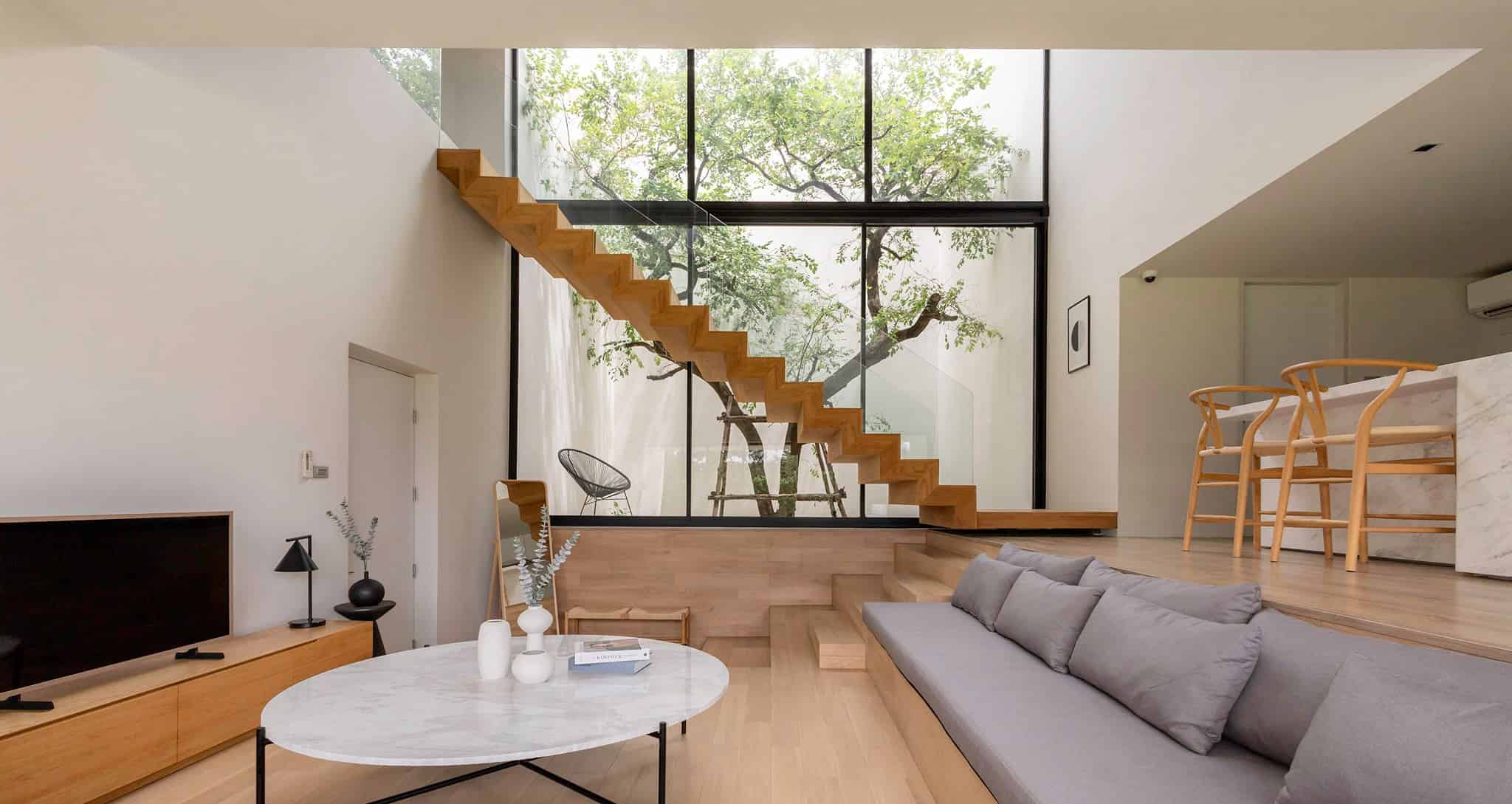 The Recessed Residence | WARchitect | Bangkok, Thailand