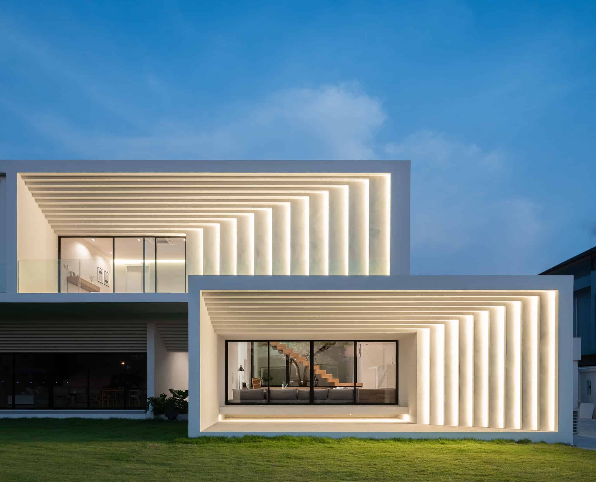 The Recessed Residence | WARchitect | Bangkok, Thailand