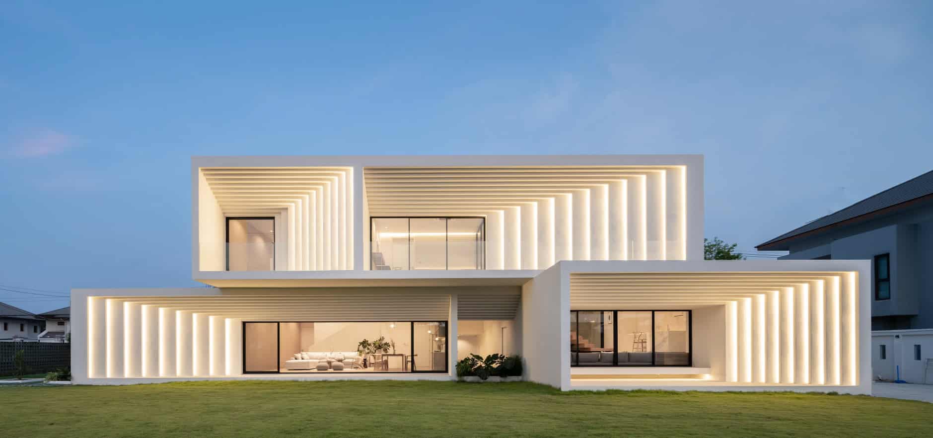 The Recessed Residence | WARchitect | Bangkok, Thailand