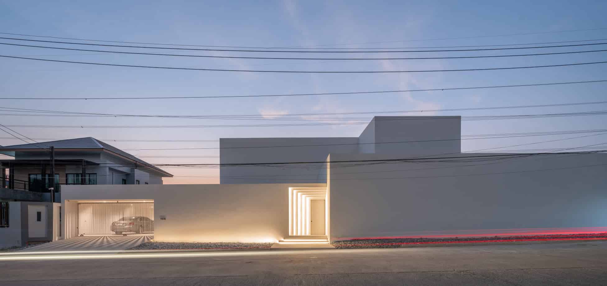 The Recessed Residence | WARchitect | Bangkok, Thailand