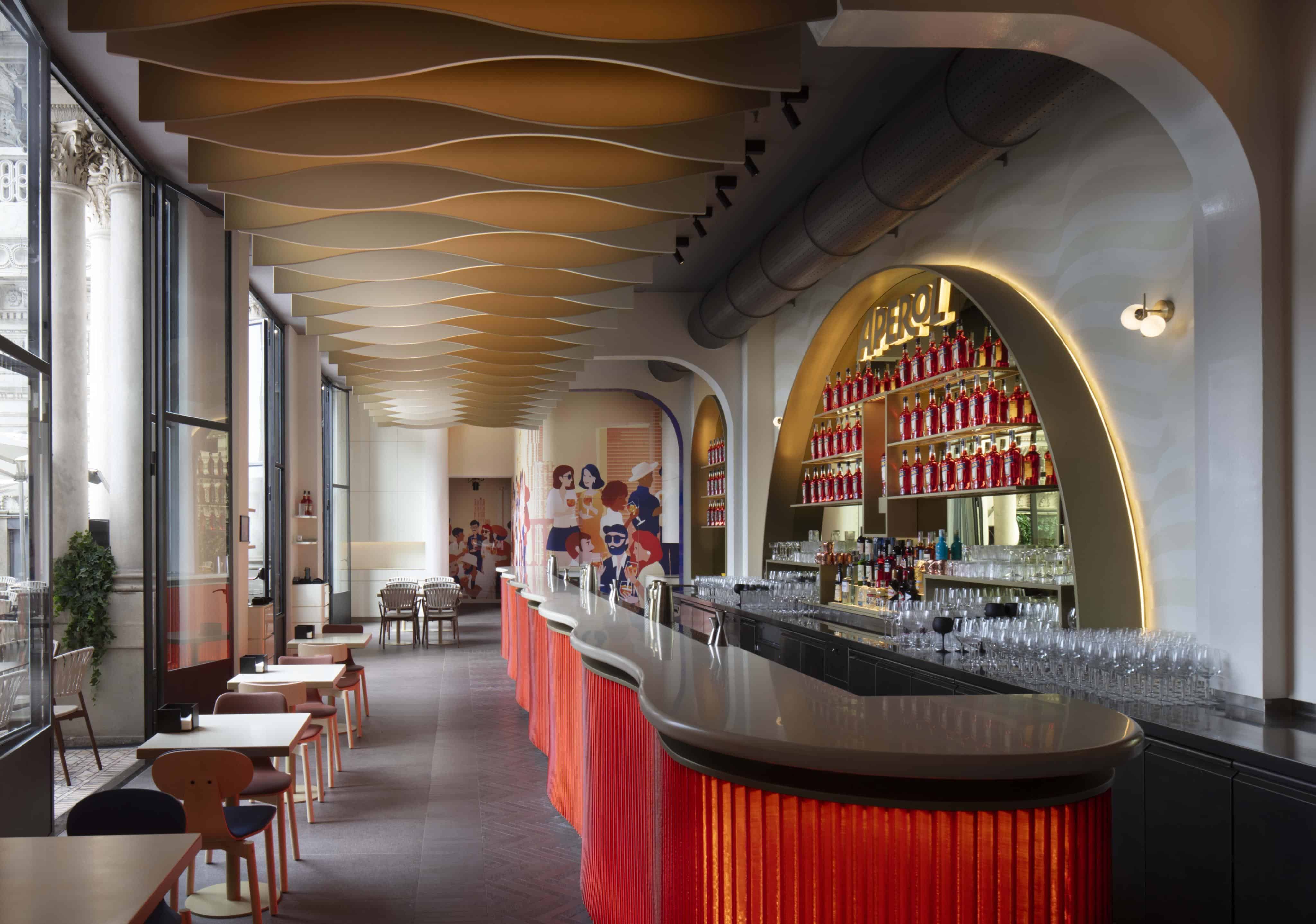 Terrazza Aperol Milano Bar Counter Overview Terrazza Aperol Milano Bar Counter Overview
