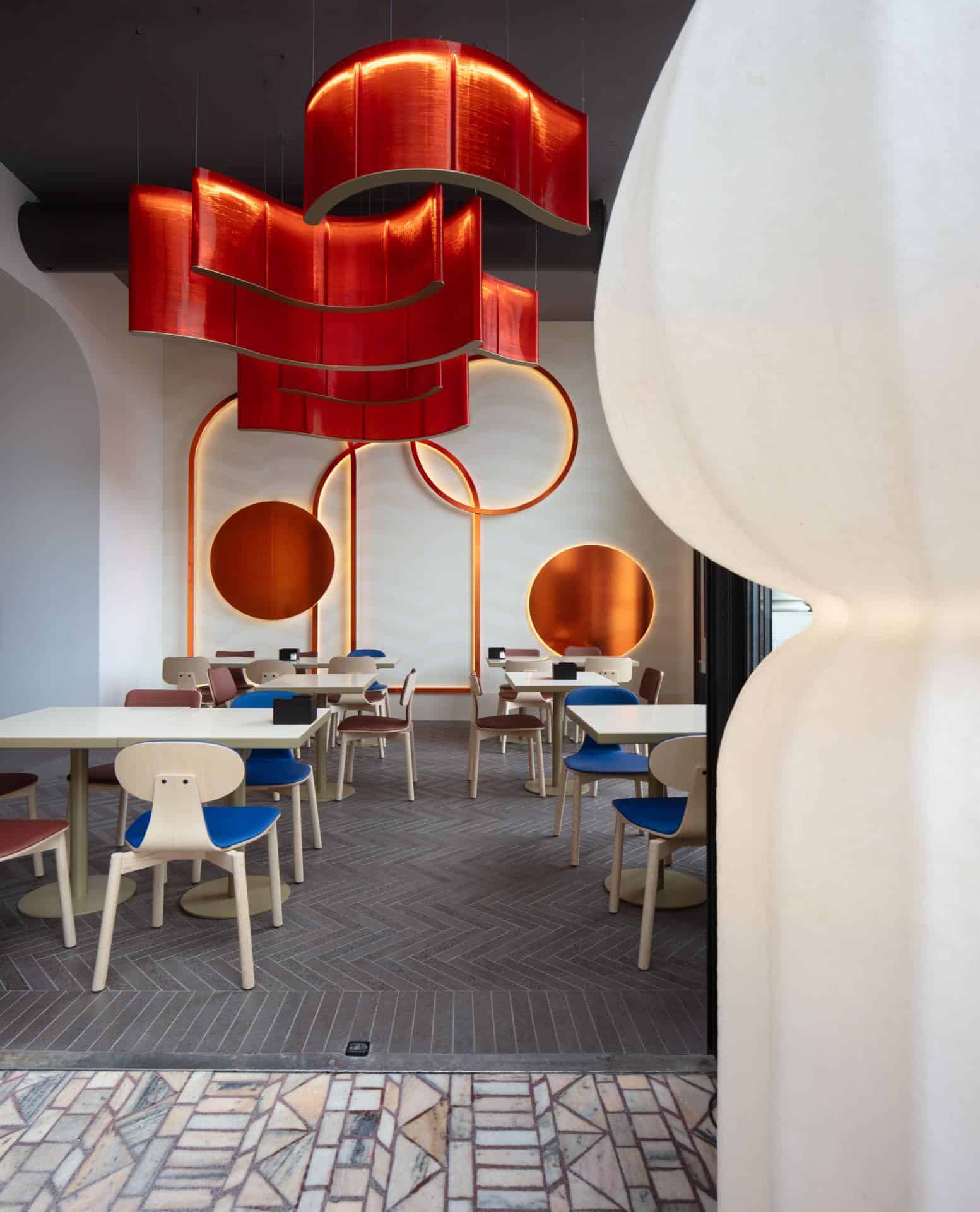 Terrazza Aperol Milano Hanging Orange Lamps Terrazza Aperol Milano Hanging Orange Lamps