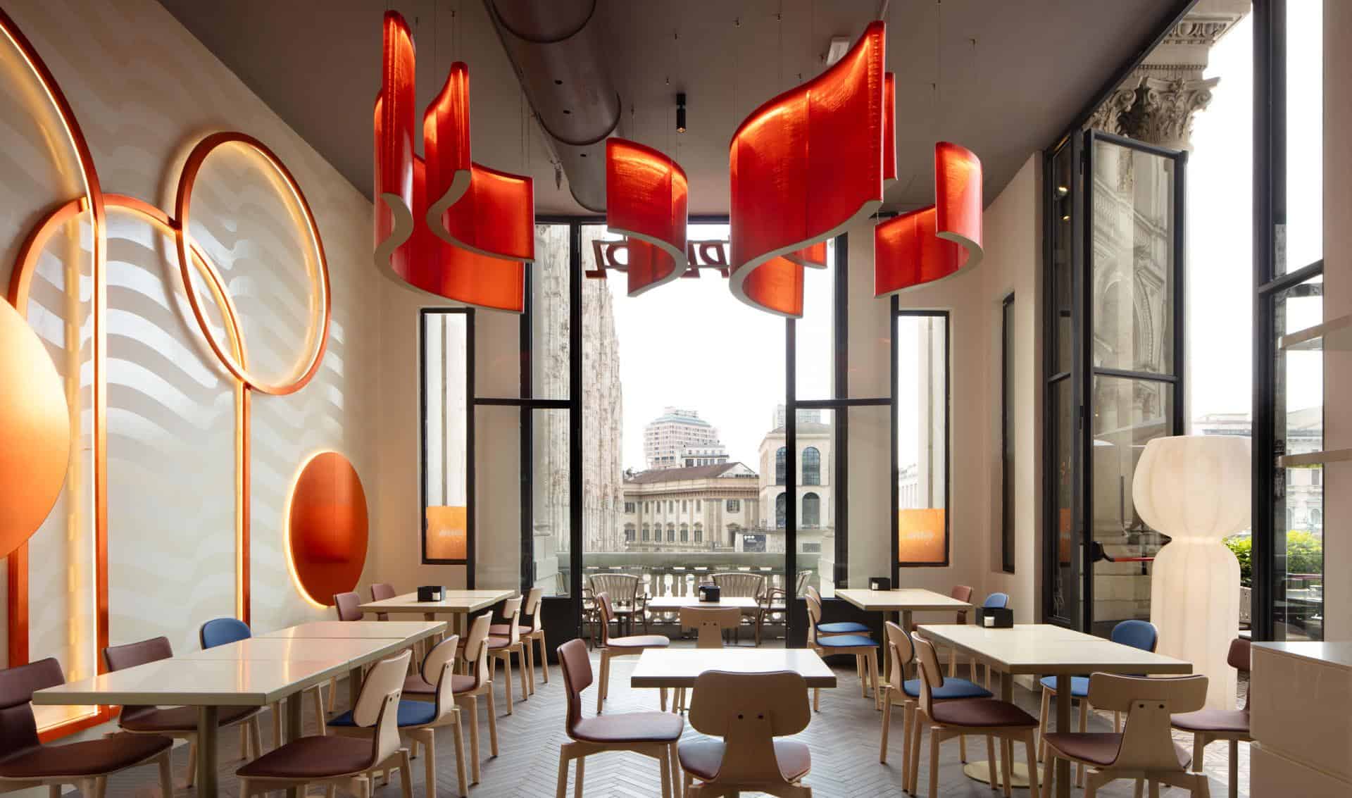Terrazza Aperol Milano Modern Lighting Feature Terrazza Aperol Milano Modern Lighting Feature