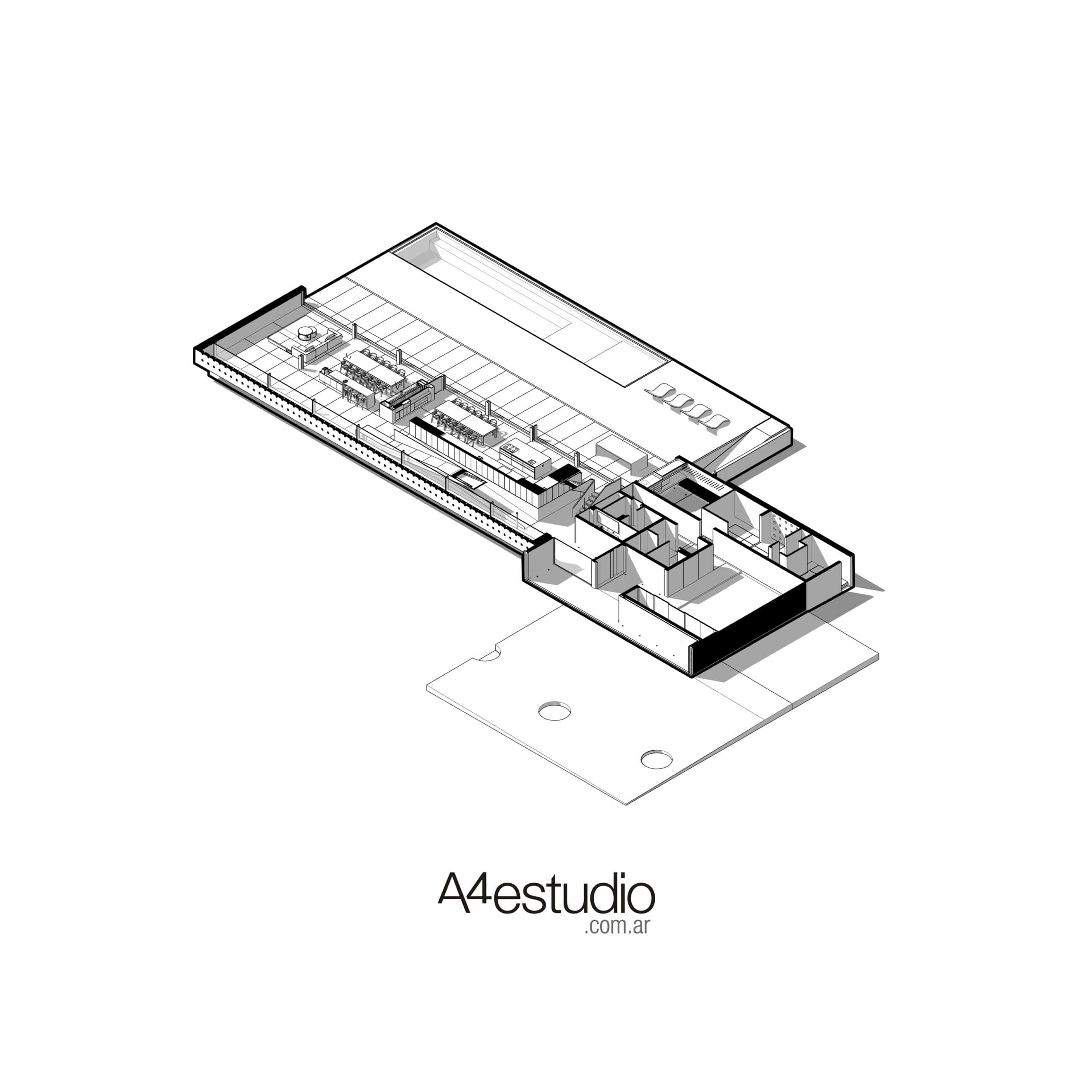 Pacheco House by A4estudio: Elevated Living Overlooking the Green