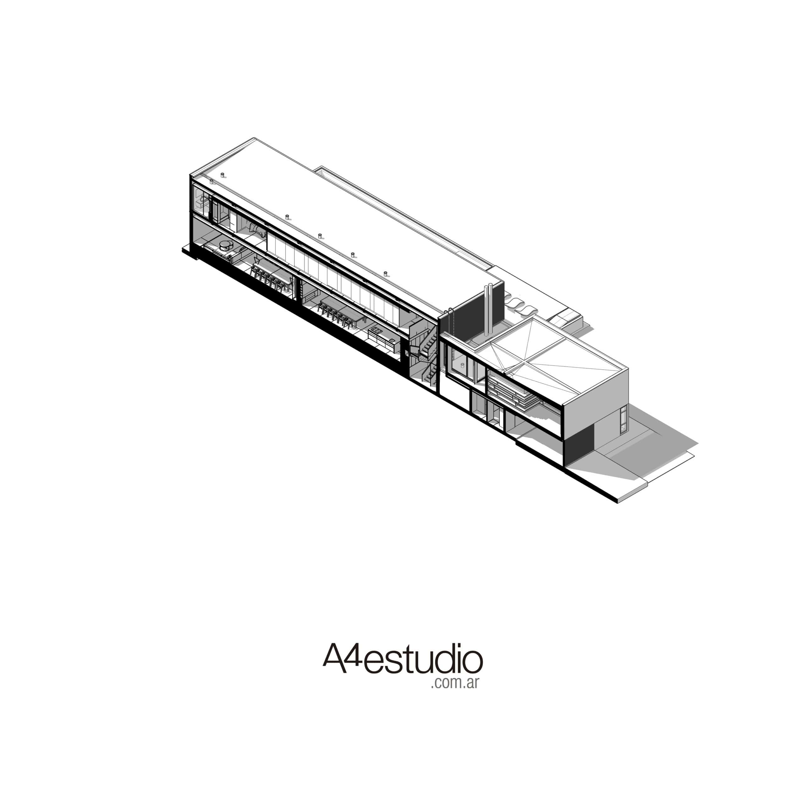 Pacheco House by A4estudio: Elevated Living Overlooking the Green Pacheco House by A4estudio: Elevated Living Overlooking the Green