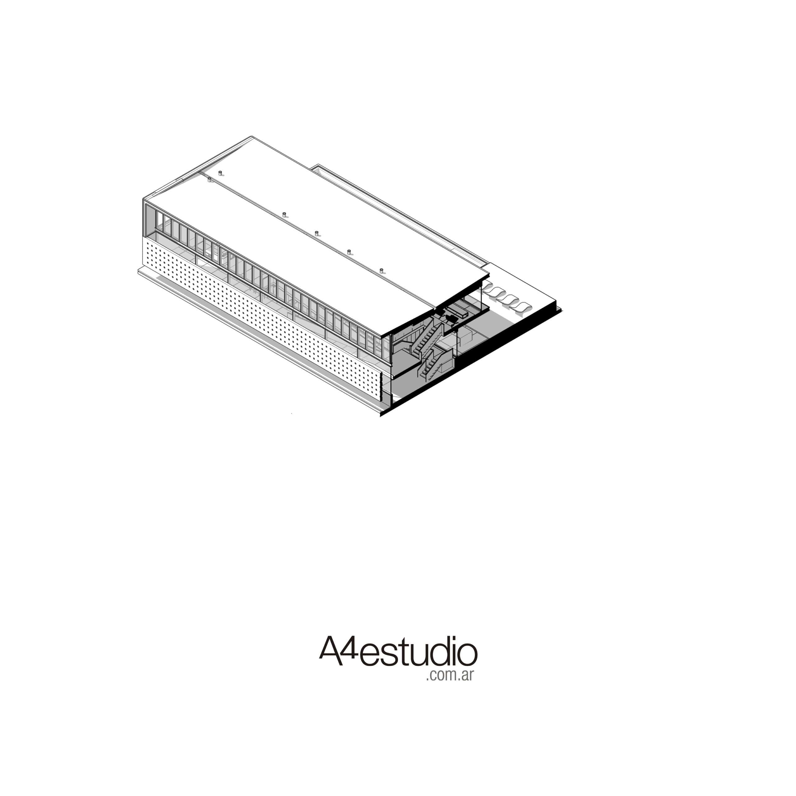 Pacheco House by A4estudio: Elevated Living Overlooking the Green