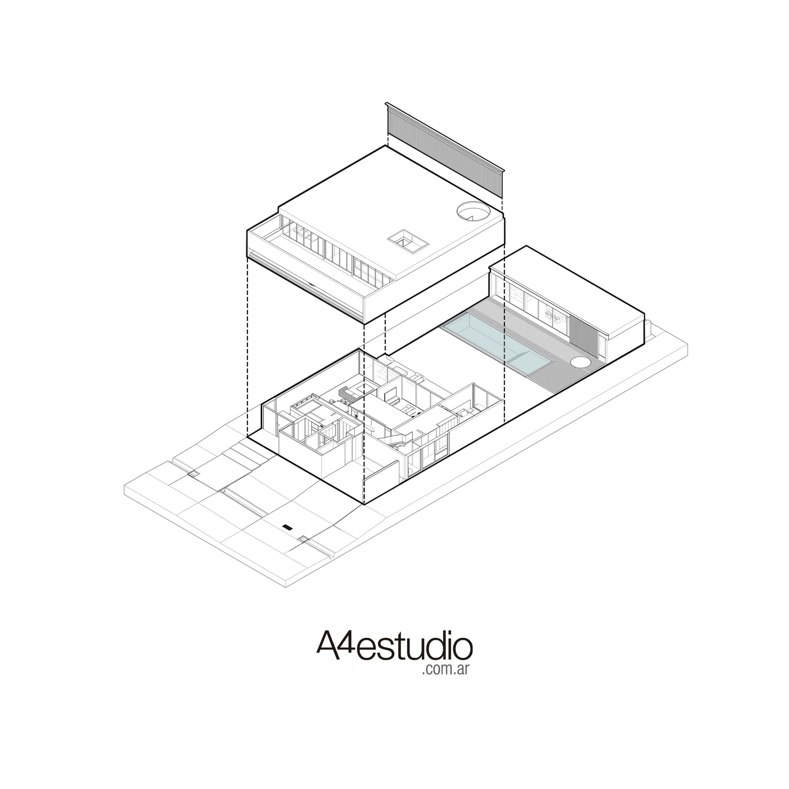 Casa EE by A4estudio: A Sun-Oriented Concrete Retreat in Mendoza