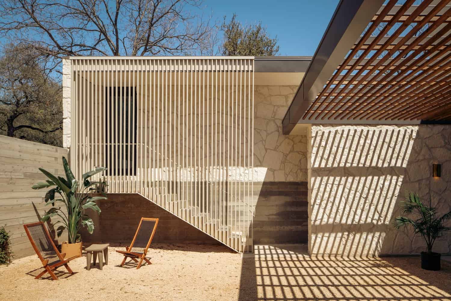 Casa Solis View Through Glass Into Living Room Exterior view through sliding glass doors into Casa Solis dining and living areas.