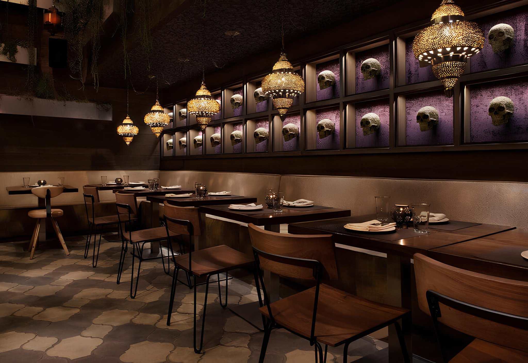 Toca Madera Restaurant Interior 2 Interior view of Toca Madera Restaurant, image 2.