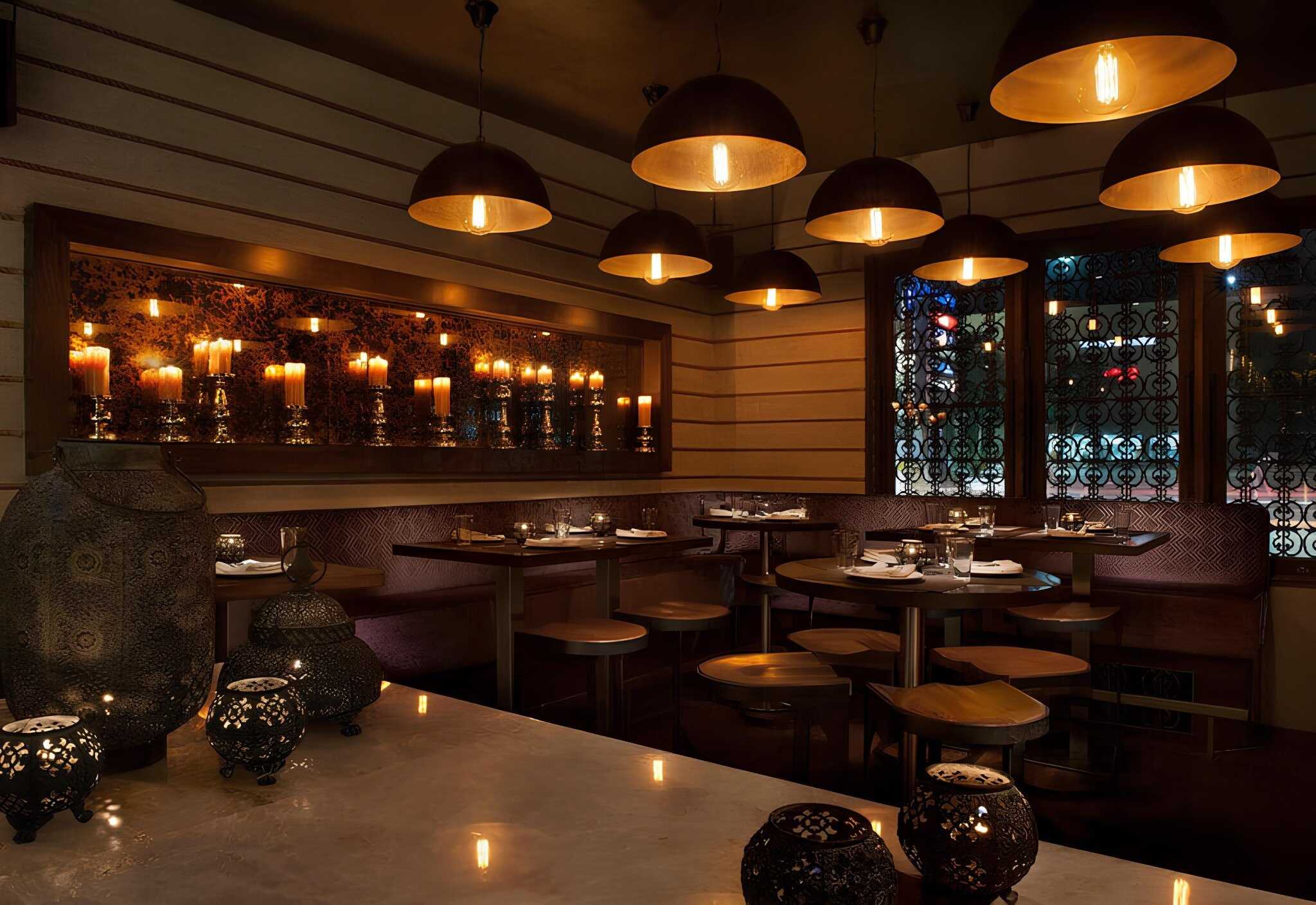 Toca Madera Restaurant Interior 3 Interior view of Toca Madera Restaurant, image 3.