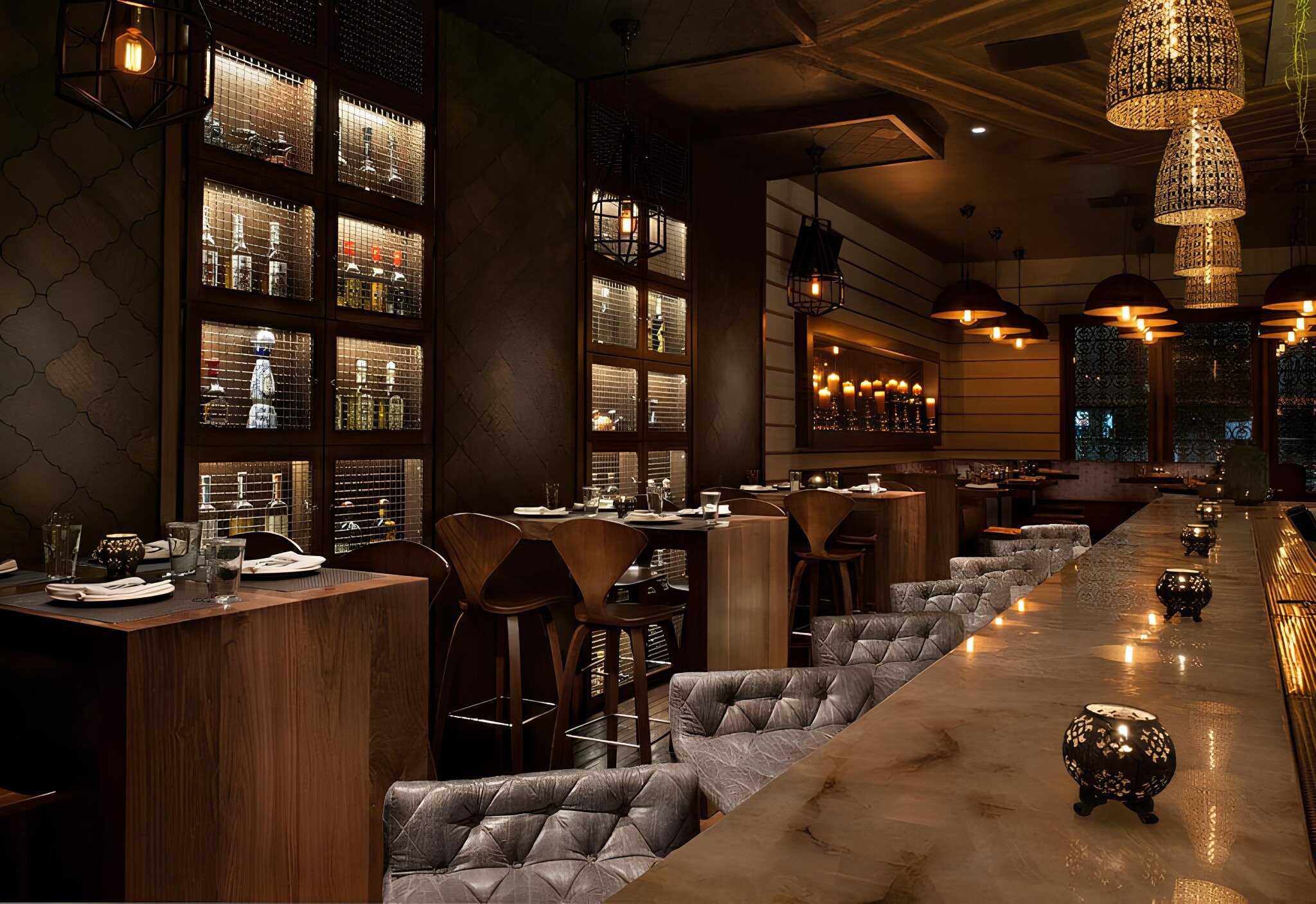 Toca Madera Restaurant Interior 5 Interior view of Toca Madera Restaurant, image 5.