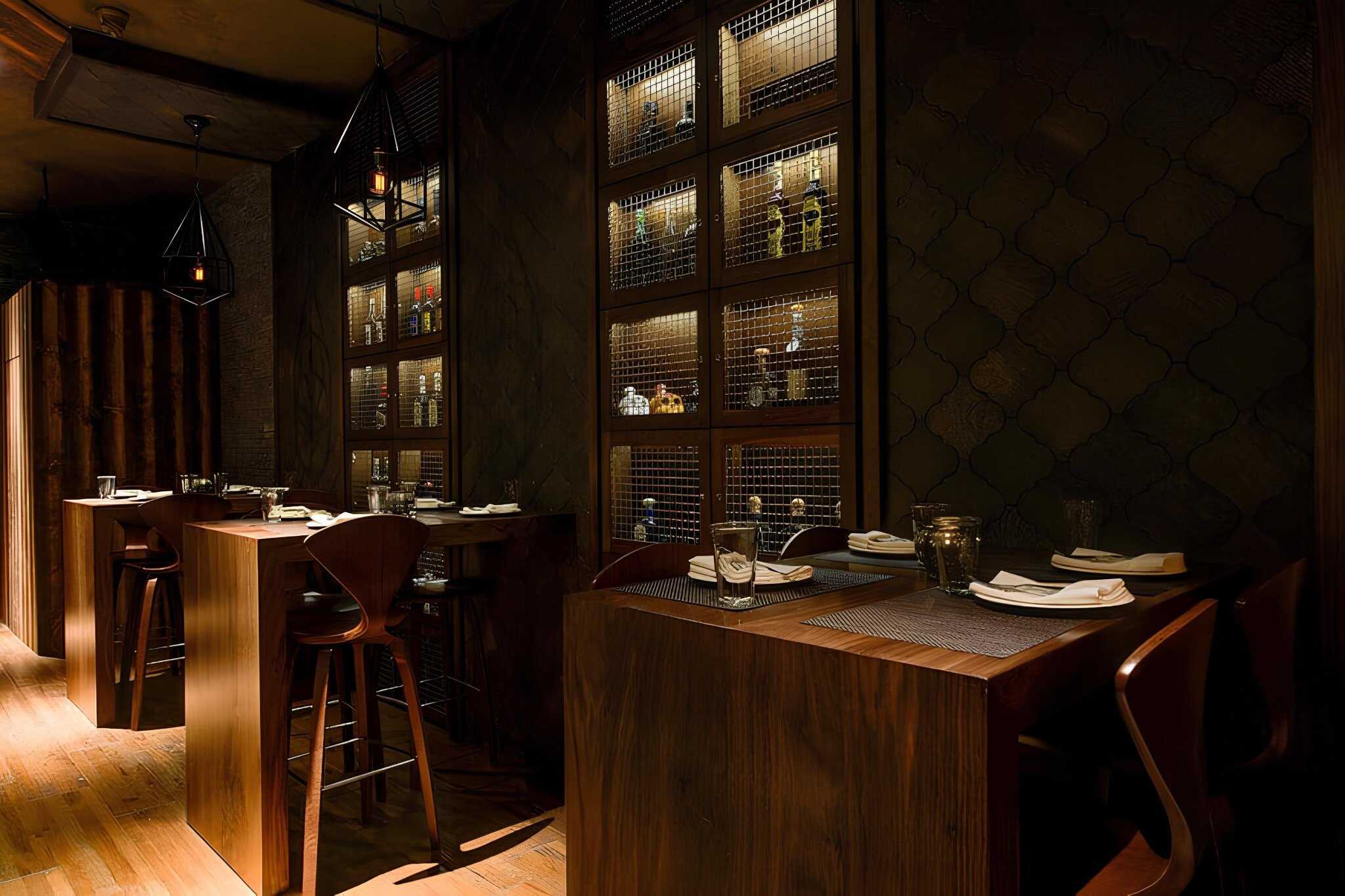 Toca Madera Restaurant Interior 6 Interior view of Toca Madera Restaurant, image 6.