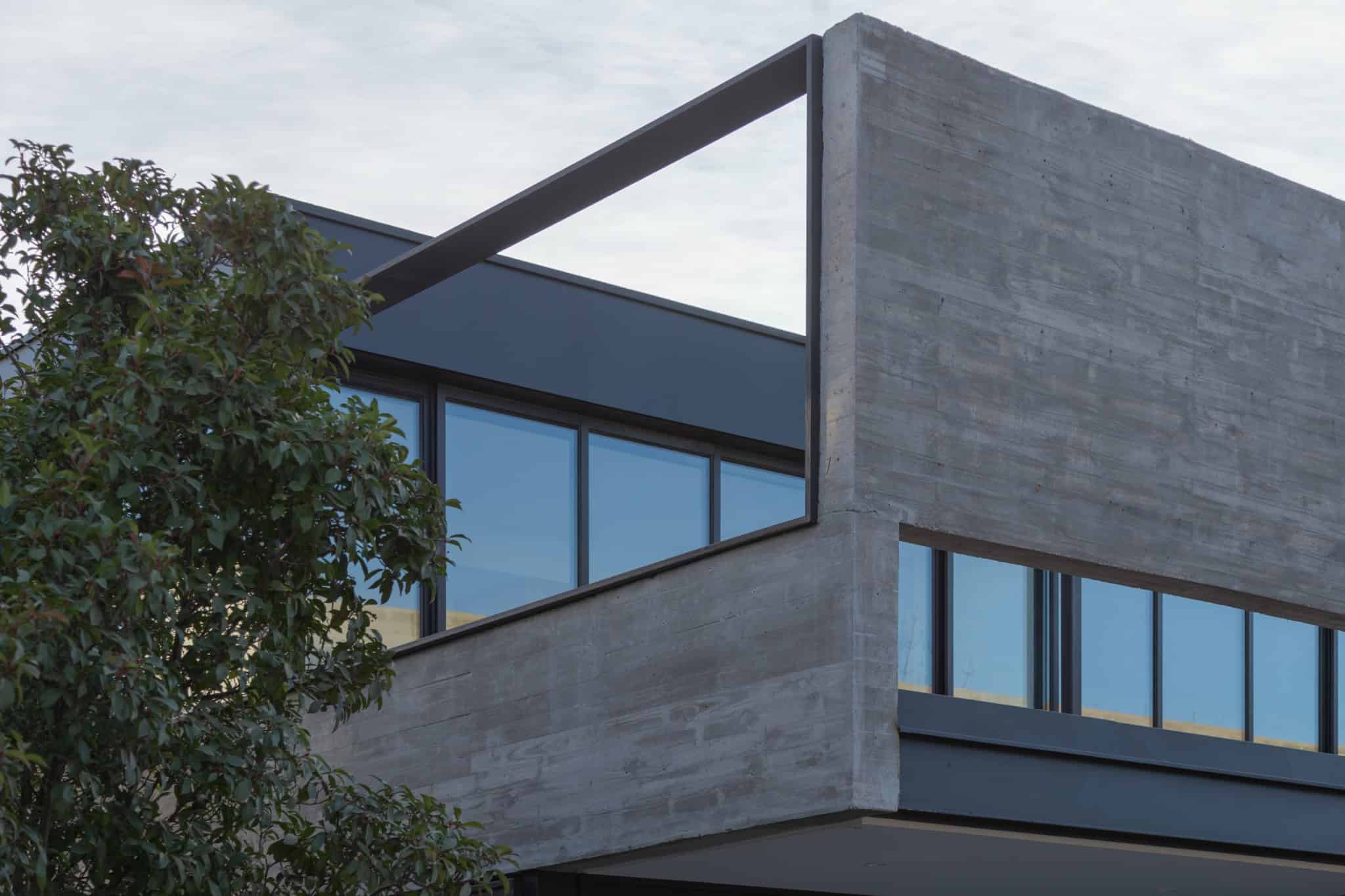 Upper Corner Window Detail A4Estudio Casa EE by A4estudio - Upper corner window detail a4estudio